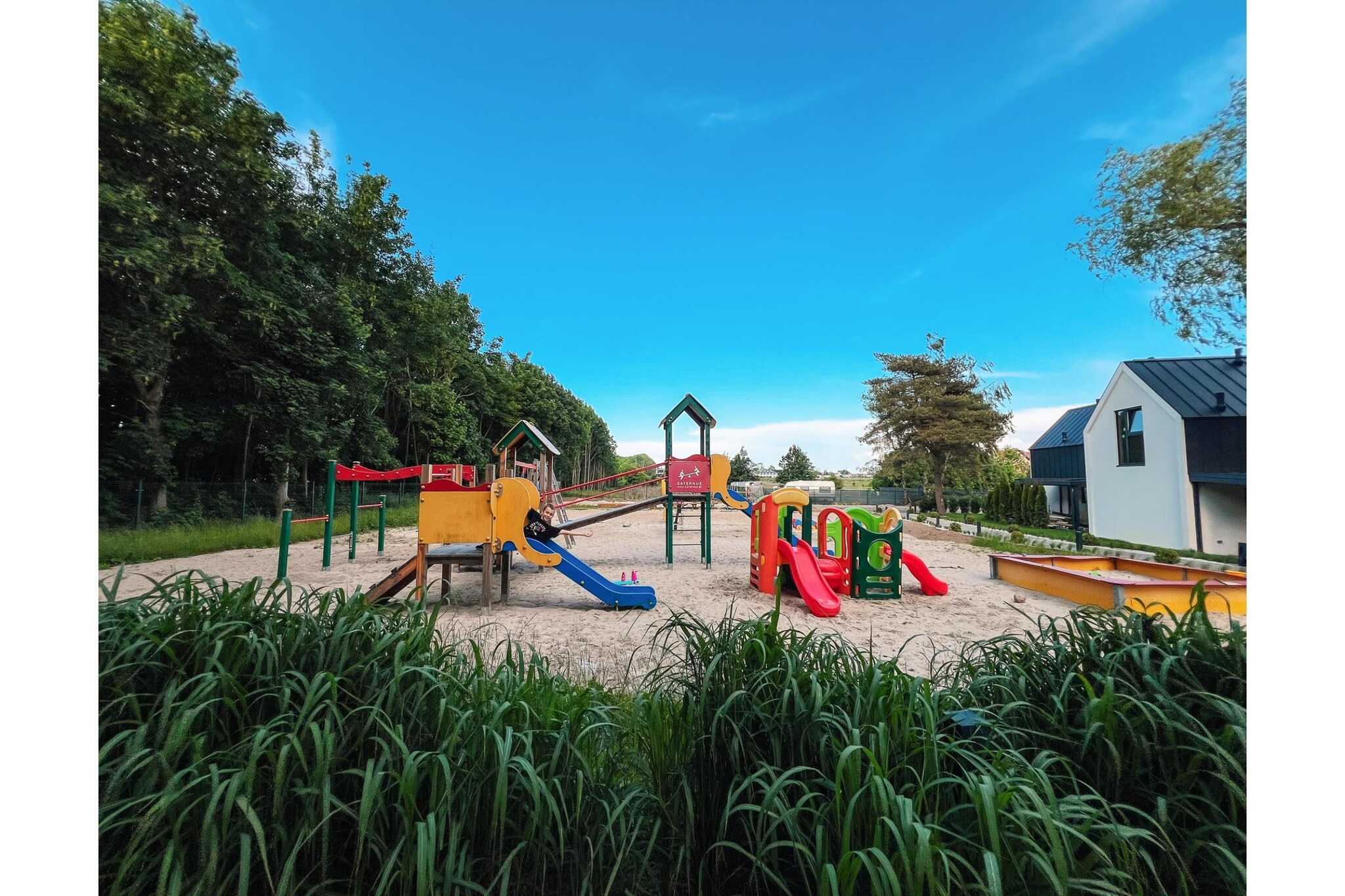 Villa Hoff Ferienhäuser Domek 3 Pers-Parkfaciliteiten