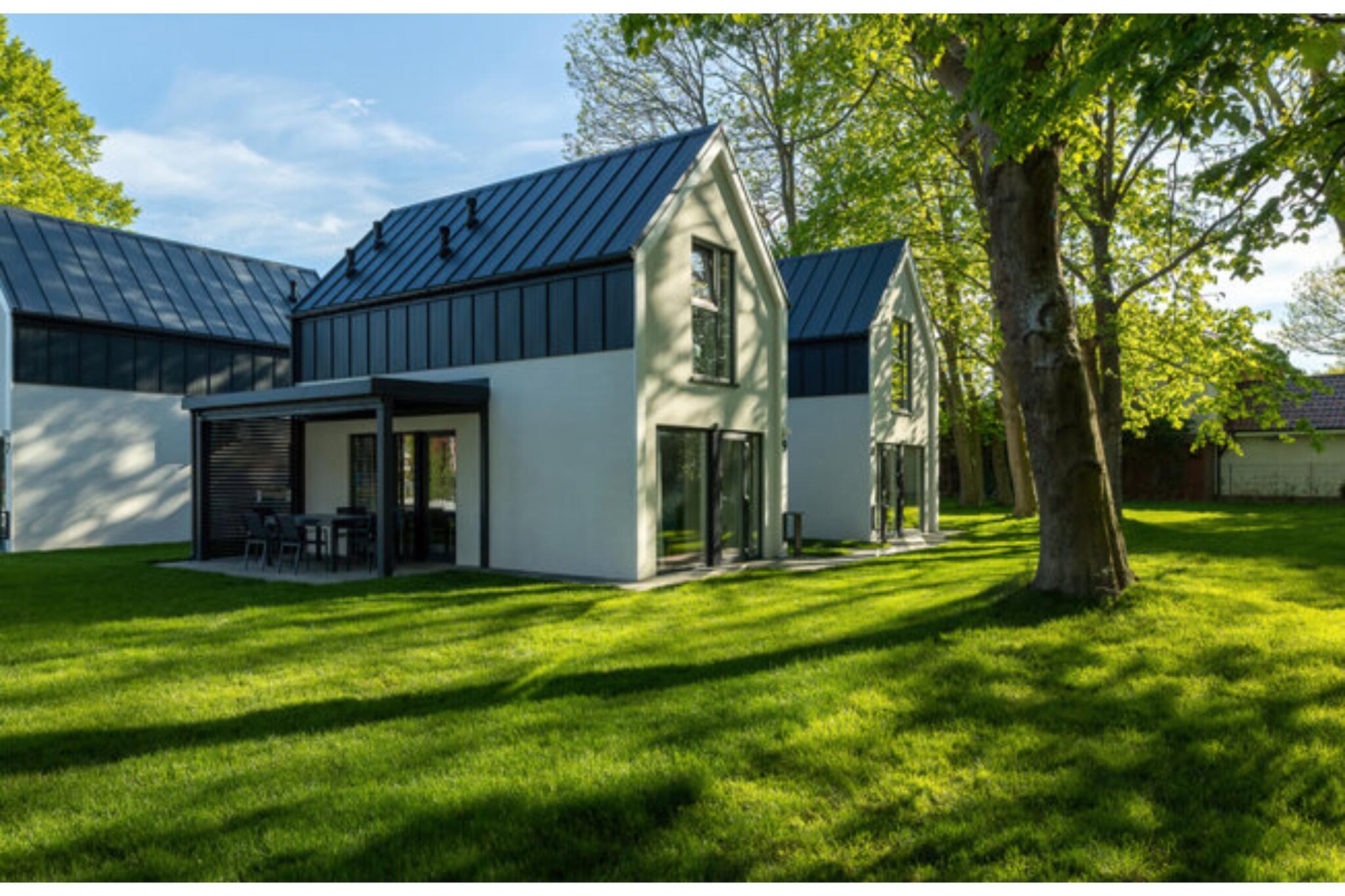 Villa Hoff Ferienhäuser Domek 3 Pers-Buitenkant zomer