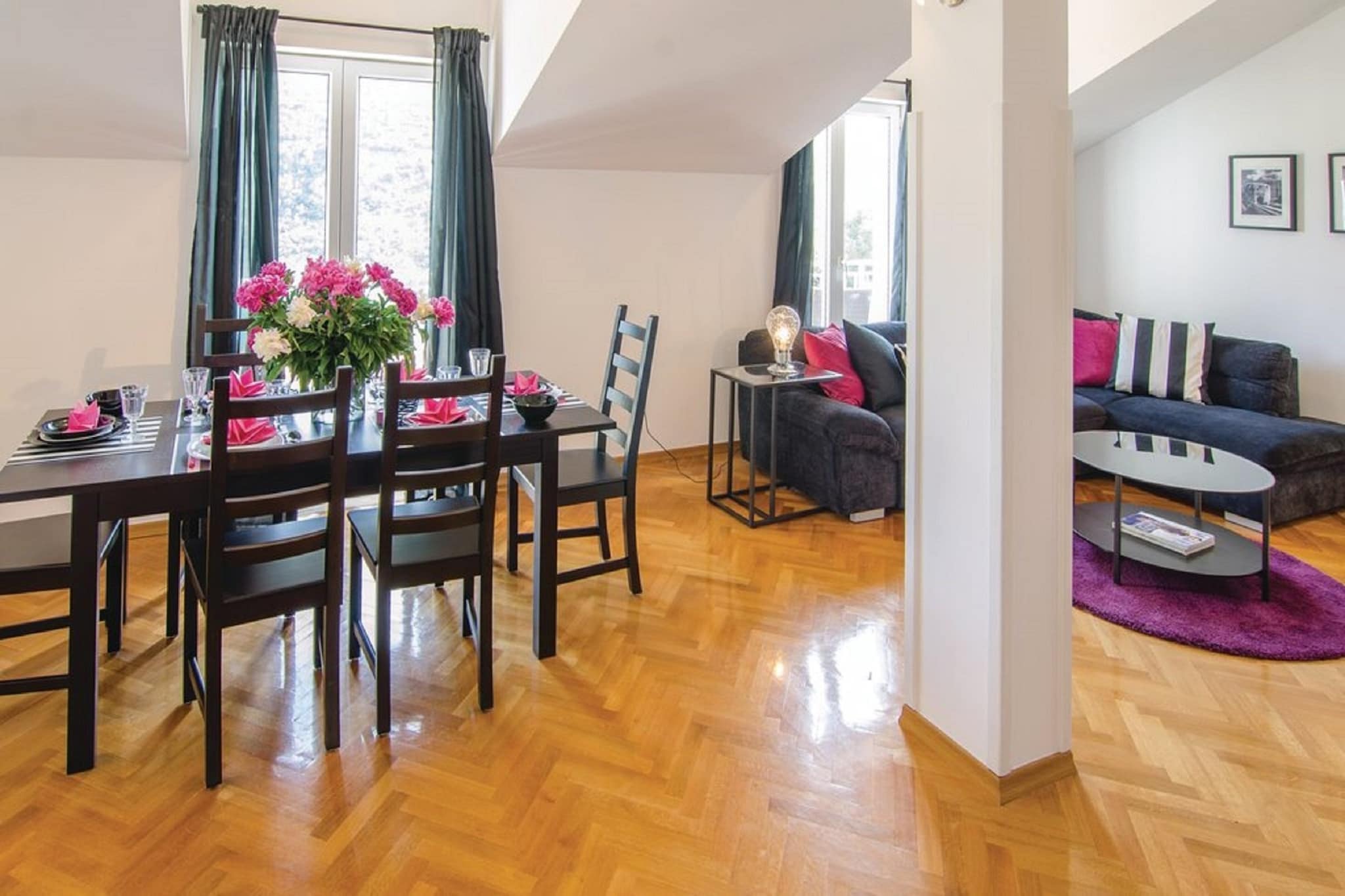 Apartment Luka is a good accommodation located in Dubrovnik, Croatia, offering stunning views of the sea and the historic Old Town. The apartment is designed to host up to four guests comfortably. It includes amenities such as air conditioning, complimentary Wi-Fi, a fully equipped kitchen, and a living area with a flat-screen TV. Guests can also enjoy a terrace with outdoor seating, providing a relaxing space to take in the picturesque surroundings. Guests have rated Apartment Luka highly for its cleanliness, comfort, and location, making it a popular choice for travelers seeking a blend of modern amenities and easy access to Dubrovnik's attractions.

Note:
Private parking is available, and reservation is not required.
Baggage drop-off is available before check-in.
Wi-Fi is available throughout the property.
Pets are not allowed.
Baby cot is available on request.

This three-bedroom can accommodate up to six guests. It features a Satellite TV. The private bathroom is equipped with a toilet. Free toiletries are available on request.

Thanks to its excellent location, everything you'll need for your vacation is just a short walk from the property. Grocery stores, cafes, restaurantsâ€”everything is within a 50 m radius. The beach is 4000 m away from the property.

The airport is 28 km away from the property.