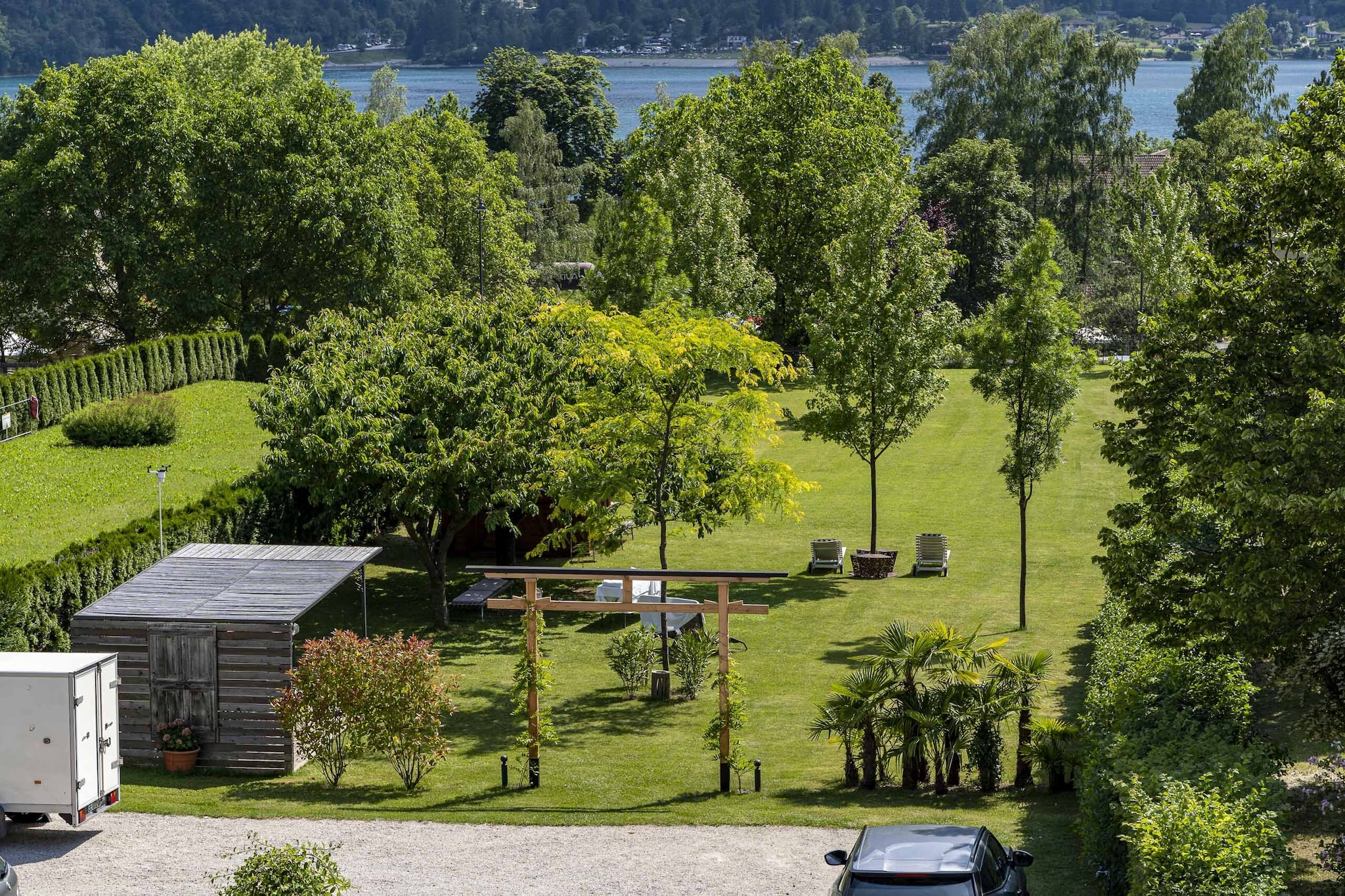 Pieve-Gärten Sommer