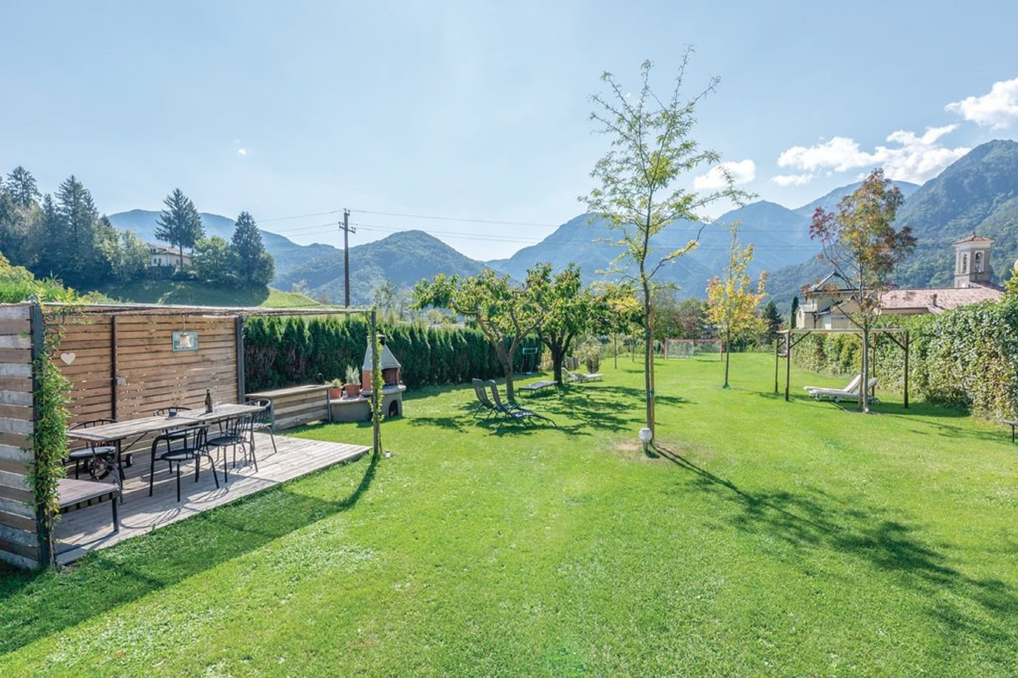 Pieve-Gärten Sommer