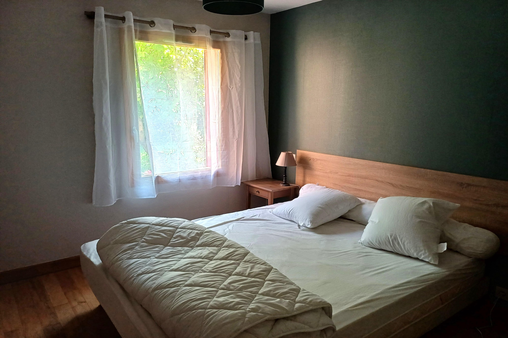 Maison de vacances avec jardin Surzur-Slaapkamer
