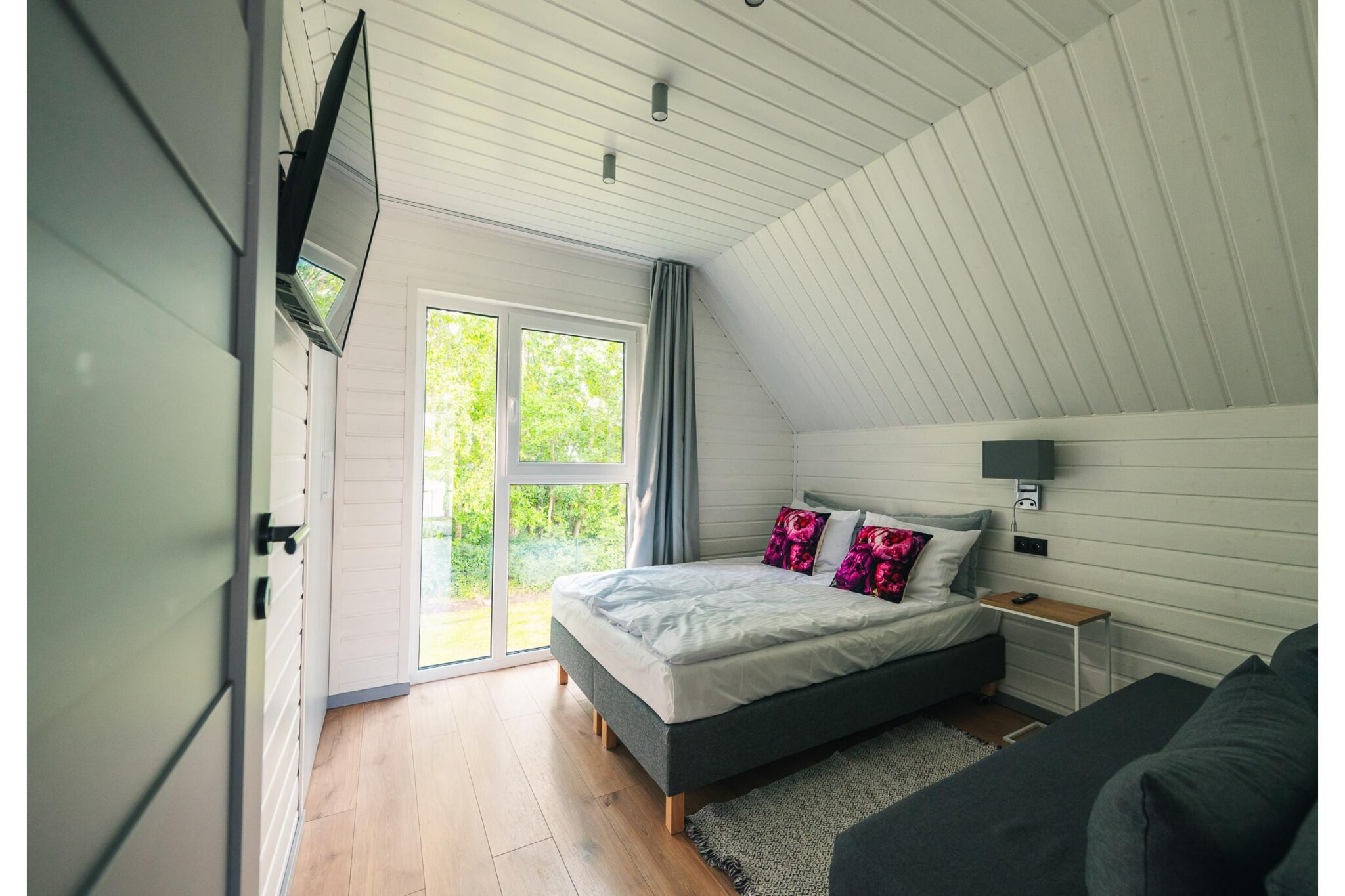 Villa Hoff Ferienhäuser Domek 5 Pers-Slaapkamer