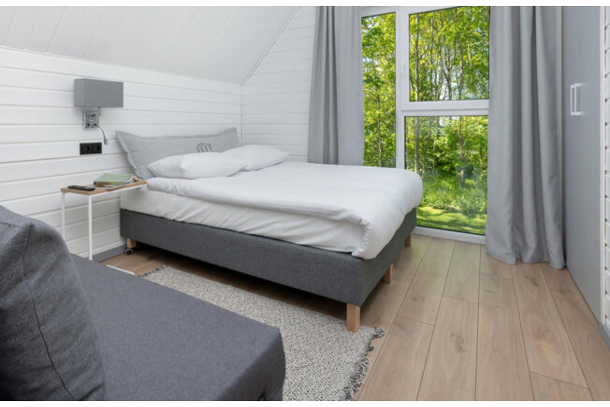Villa Hoff Ferienhäuser Domek 5 Pers-Slaapkamer