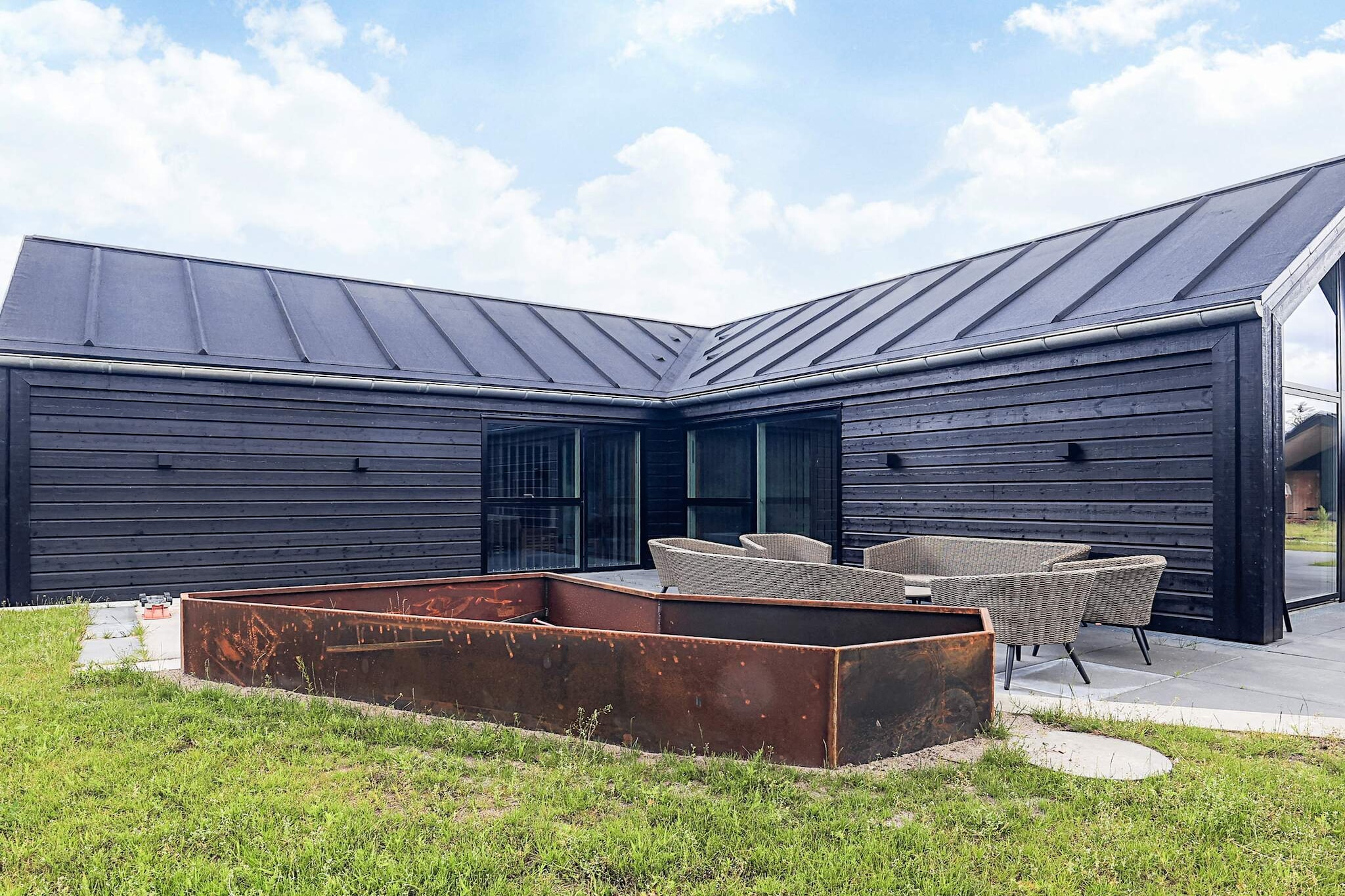 5 Sterne Ferienhaus in Hadsund-Außenbereich