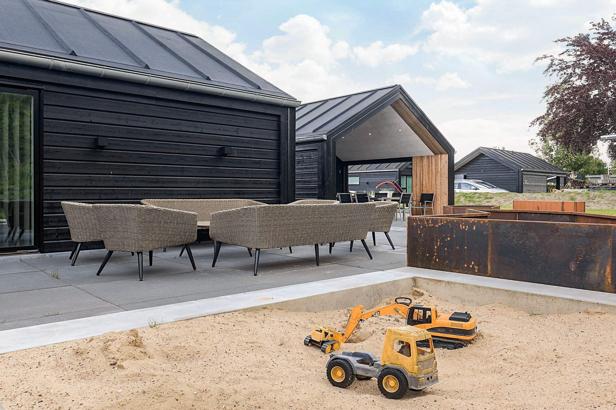 5 Sterne Ferienhaus in Hadsund-Aussicht