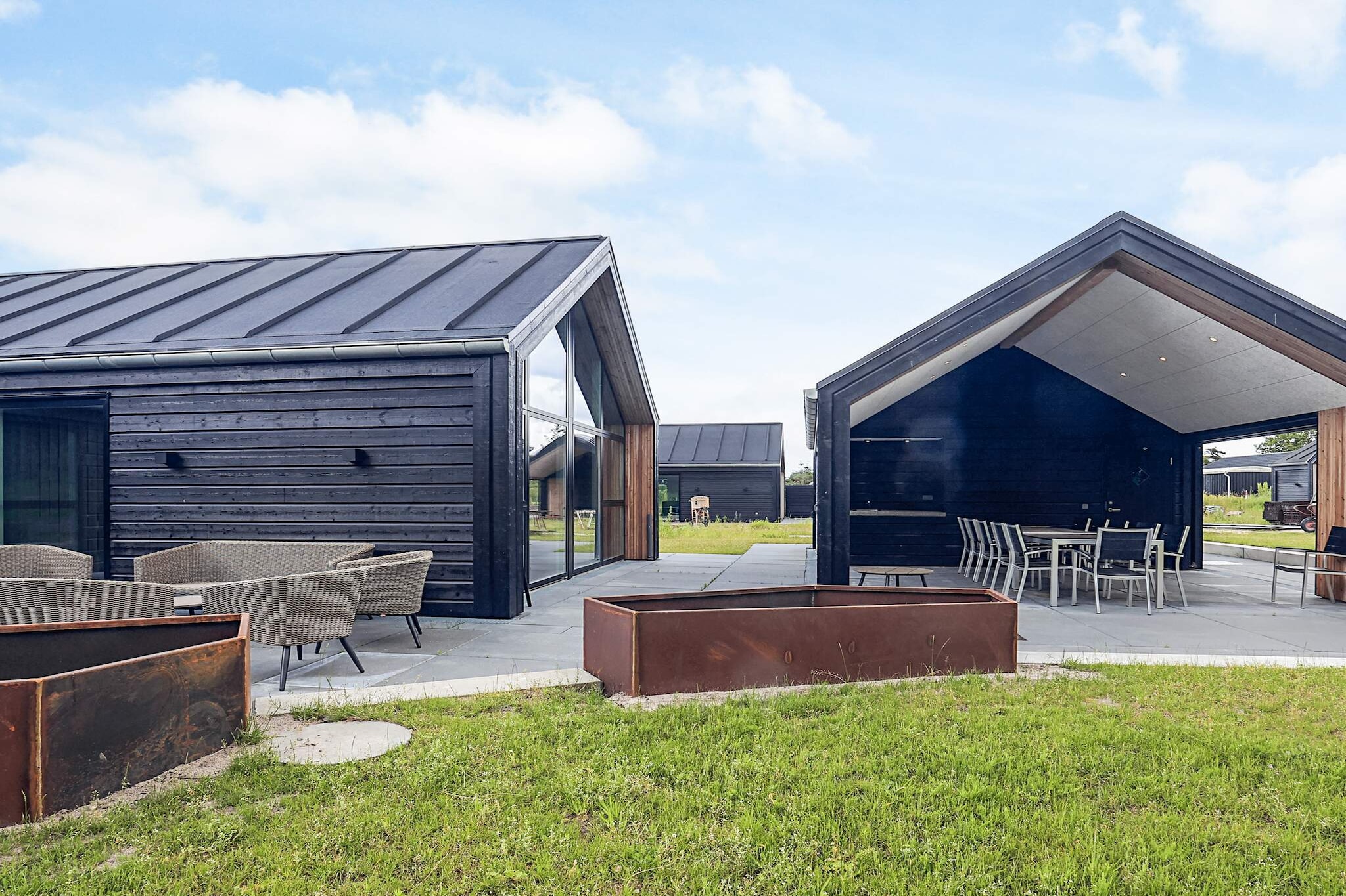 5 Sterne Ferienhaus in Hadsund-Aussicht