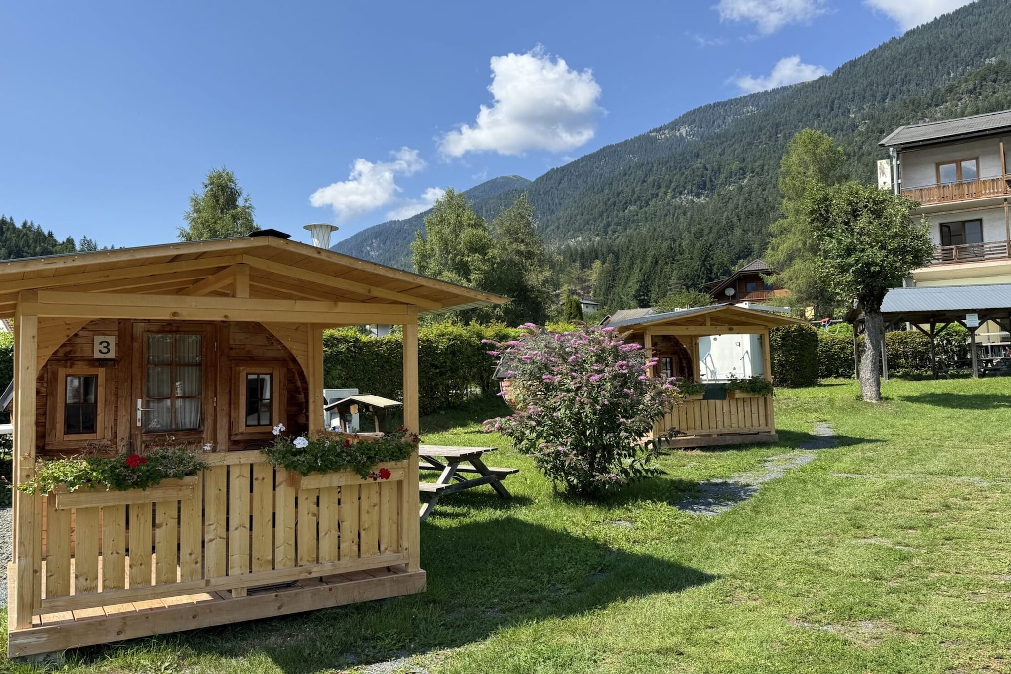 Hiker's Cabin 2+1 - Tuinen zomer