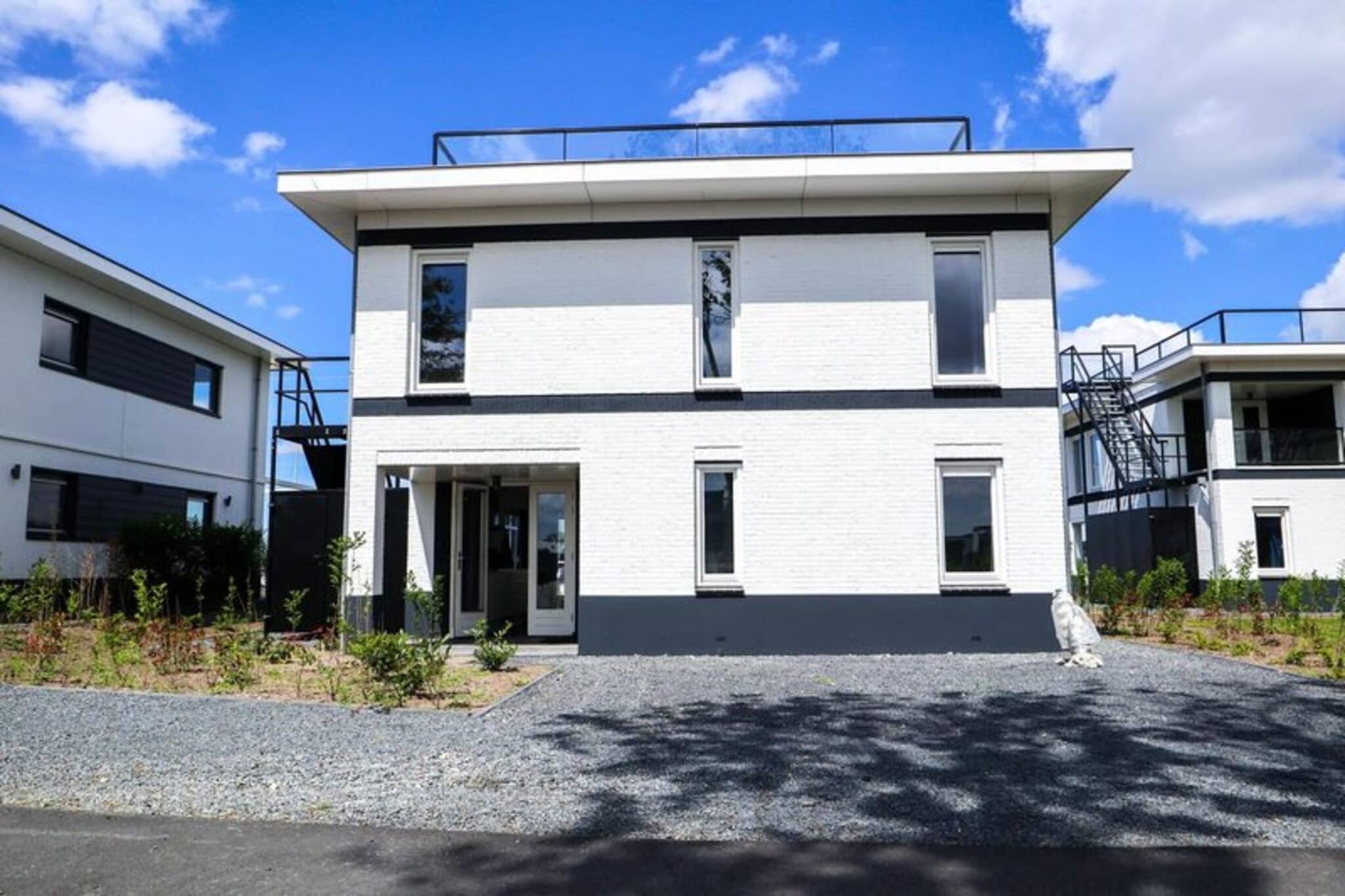 Villa Meerzicht 10 - Außenbereich Sommer