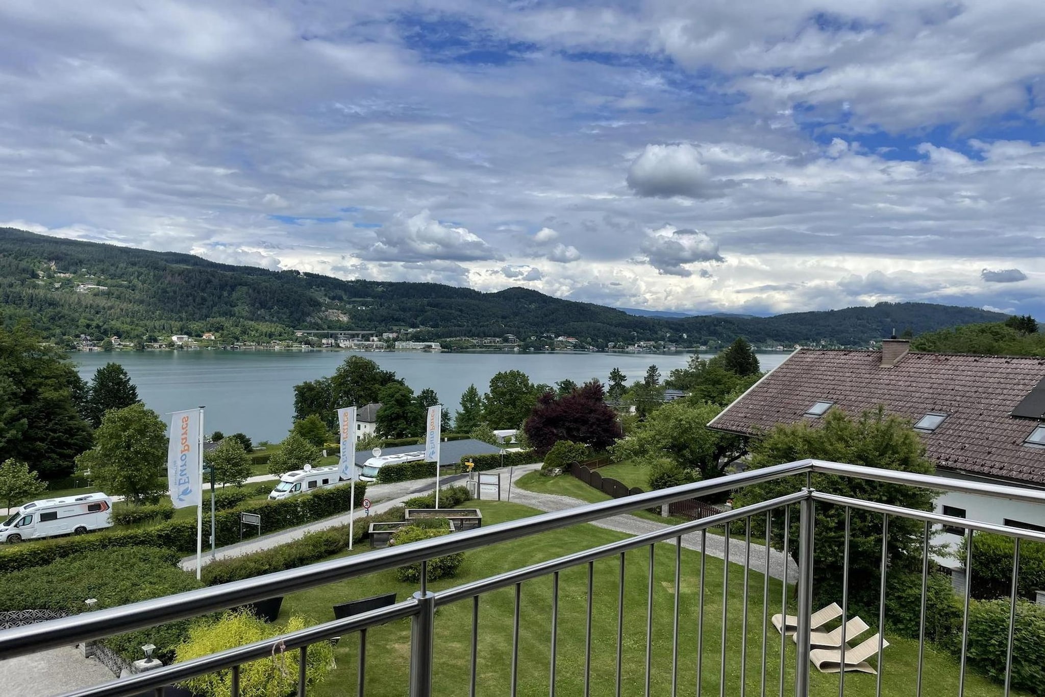 Panorama Penthouse 6+2 - Uitzicht zomer