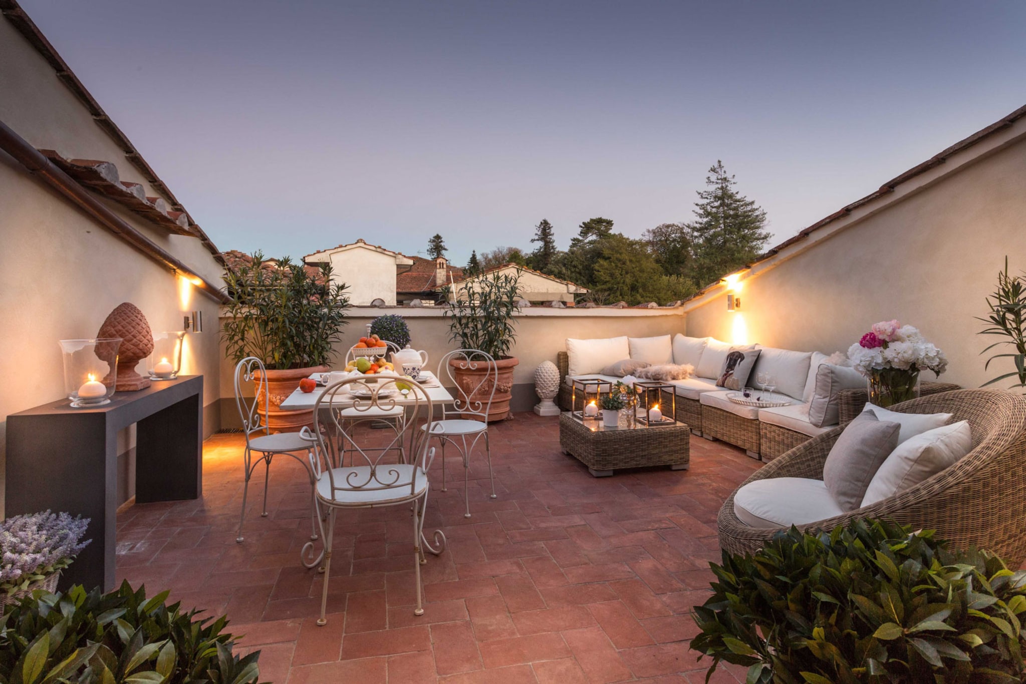 Casa Laura, a Terrace above Lucca-Terrasse