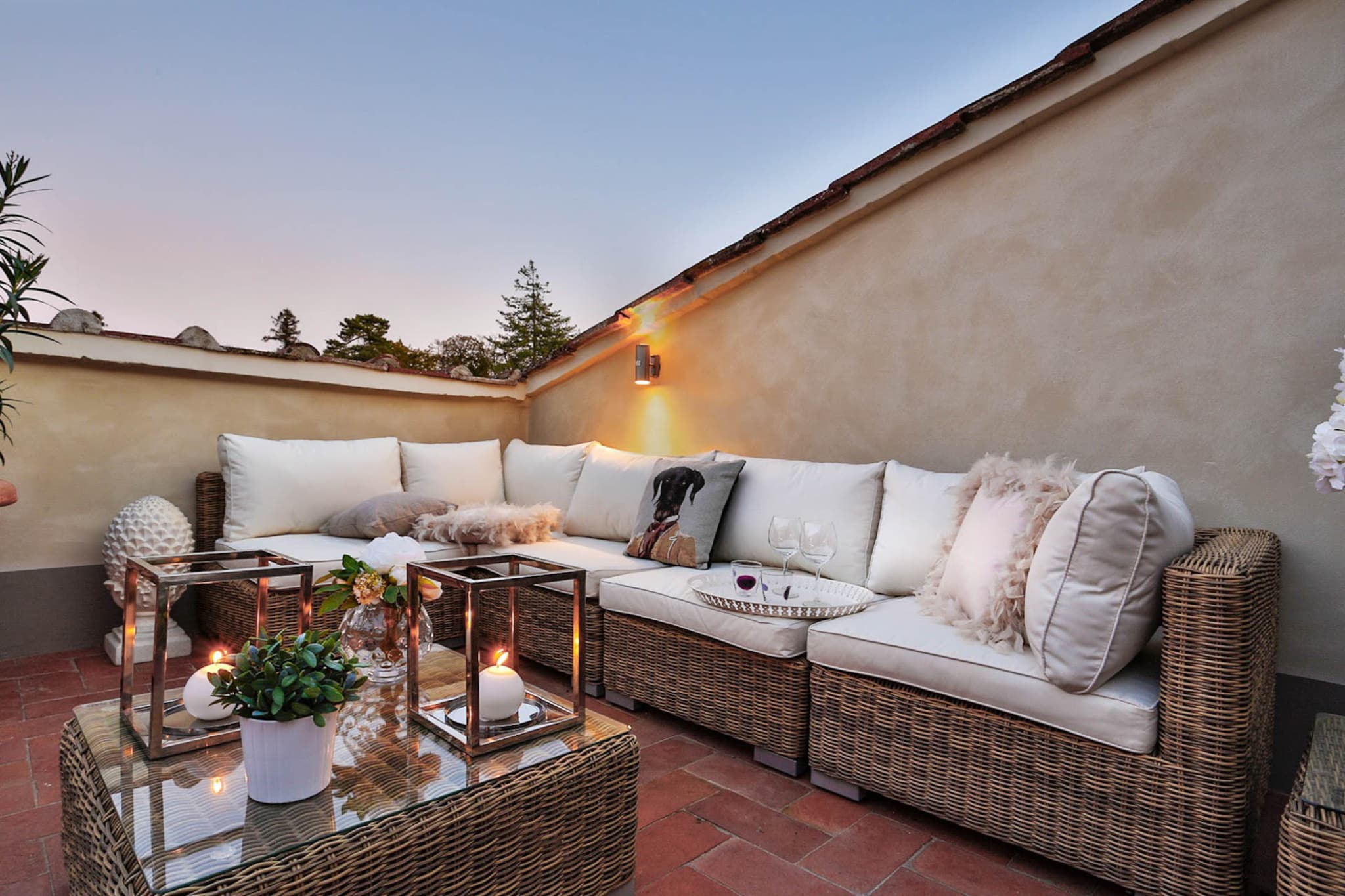 Casa Laura, a Terrace above Lucca-Terrasse
