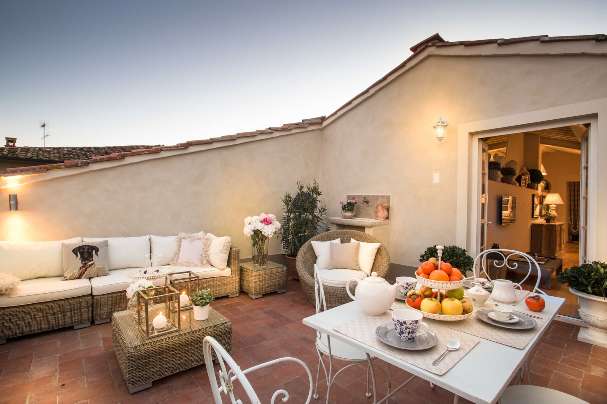 Casa Laura, a Terrace above Lucca-Terrasse