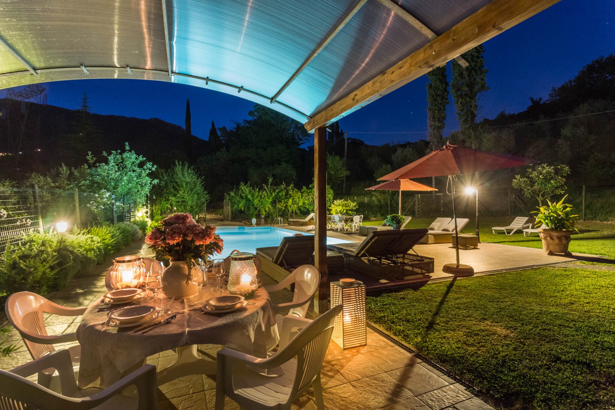 Bicocche Stone Farmhouse-Terrasbalkon