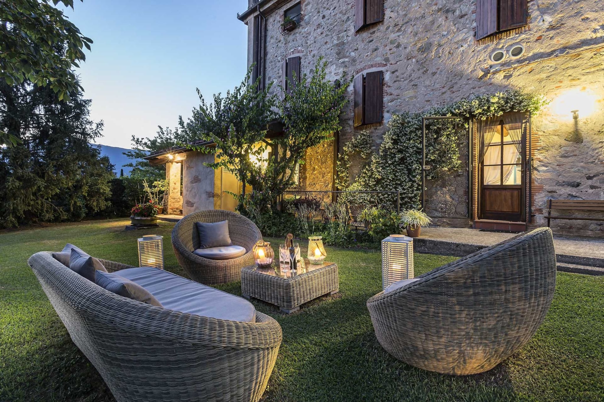 Bicocche Stone Farmhouse-Terrasbalkon