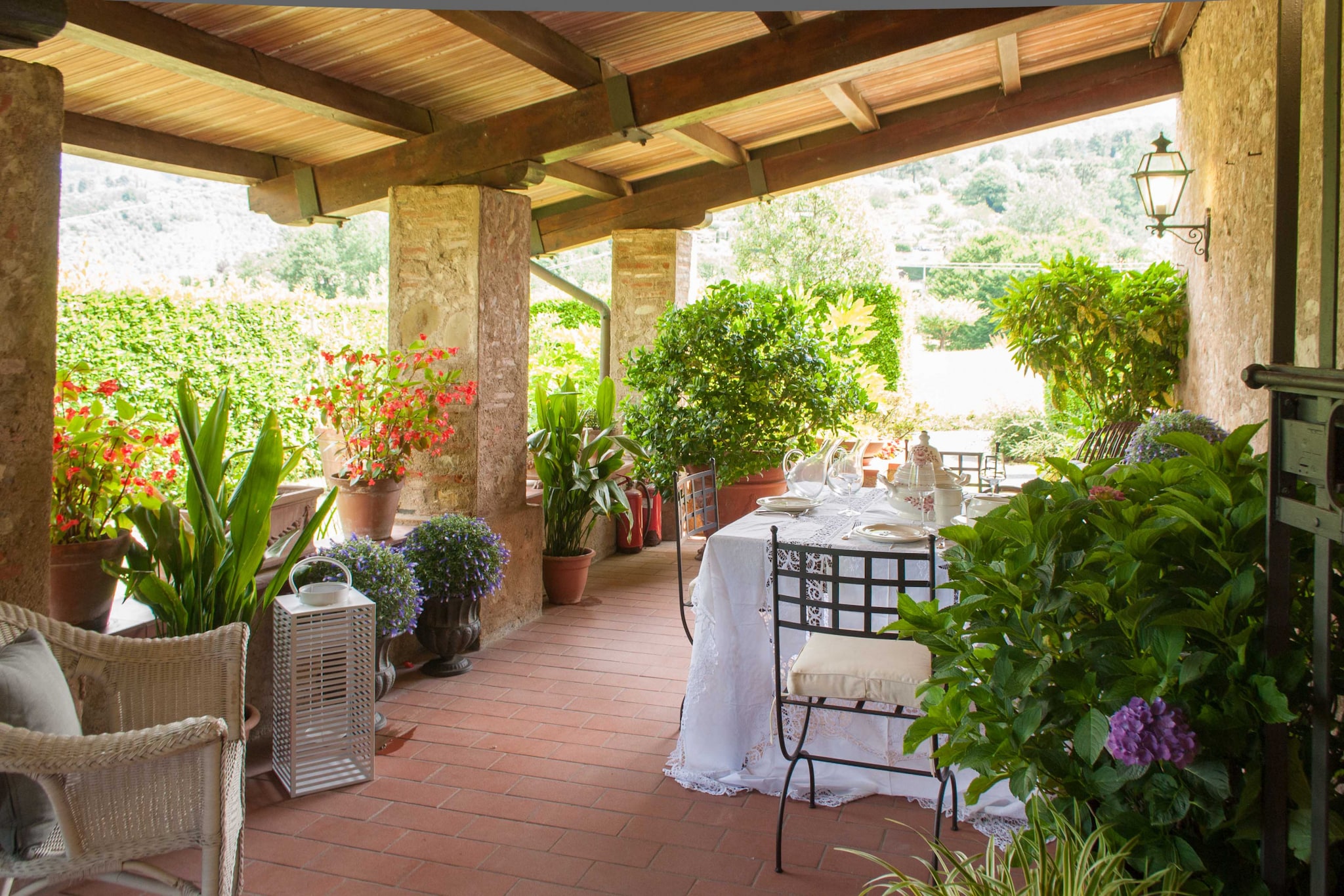 Bicocche Stone Farmhouse-Terrasbalkon