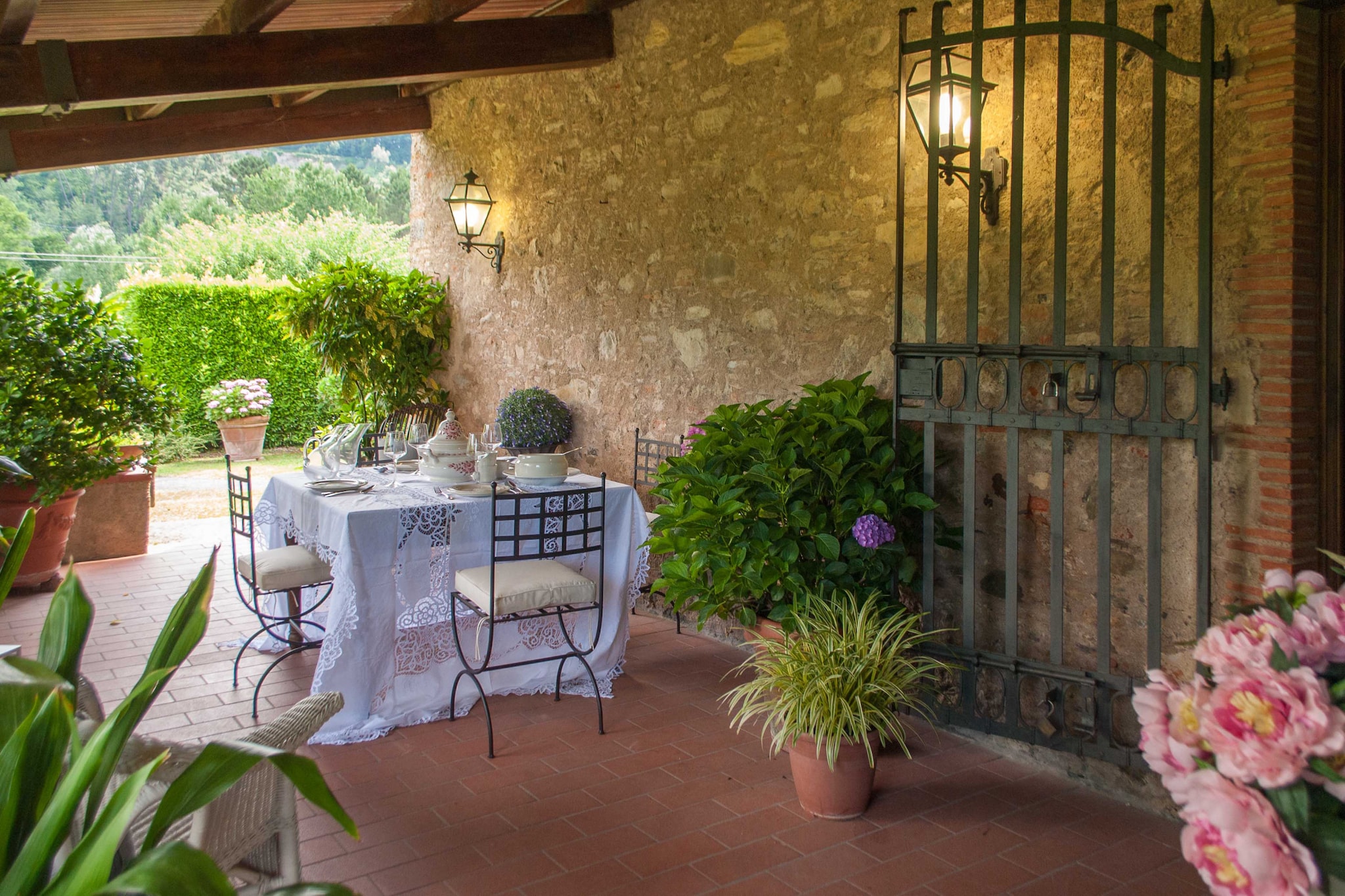 Bicocche Stone Farmhouse-Terrasbalkon