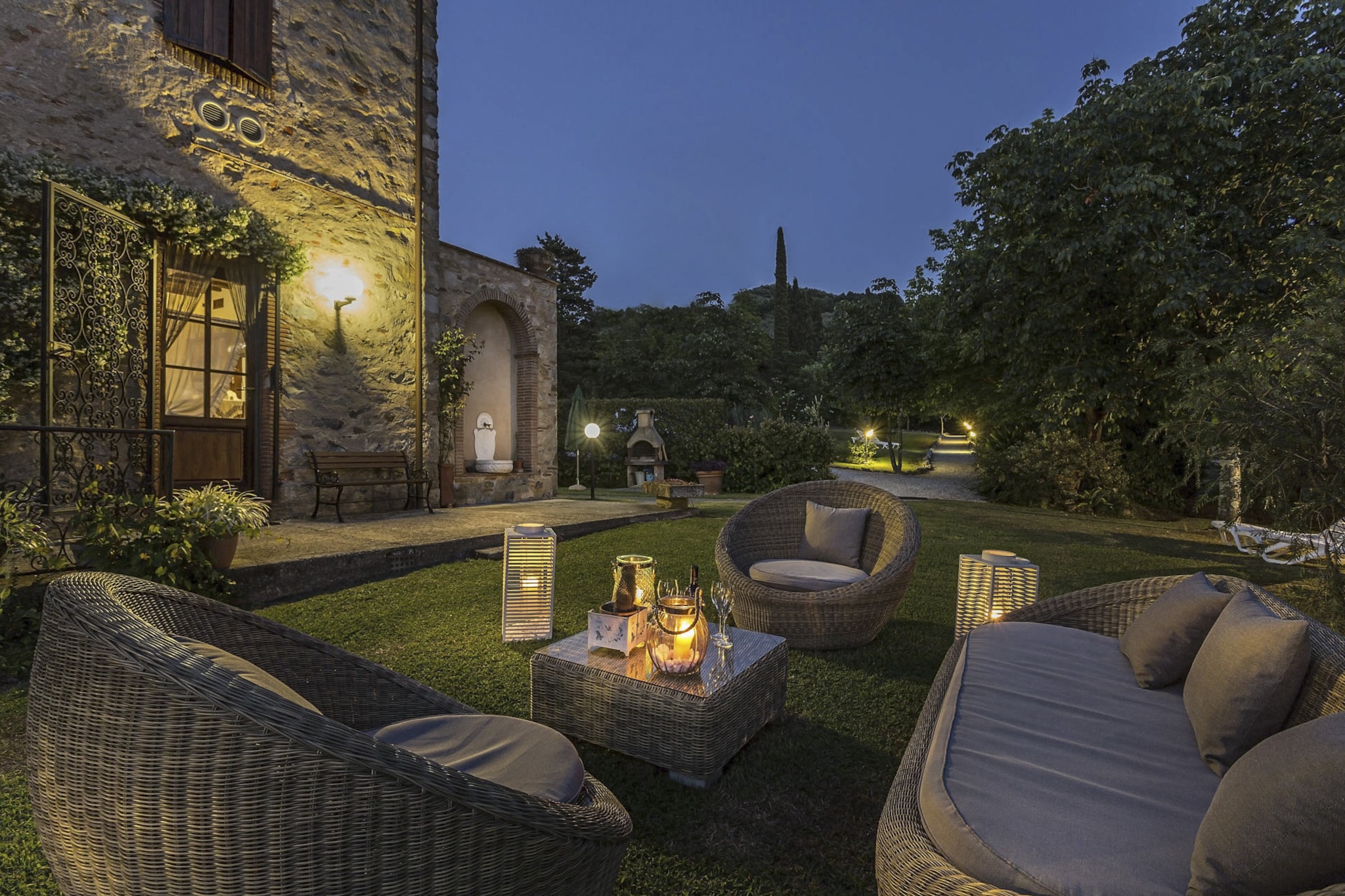 Bicocche Stone Farmhouse-Terrasbalkon