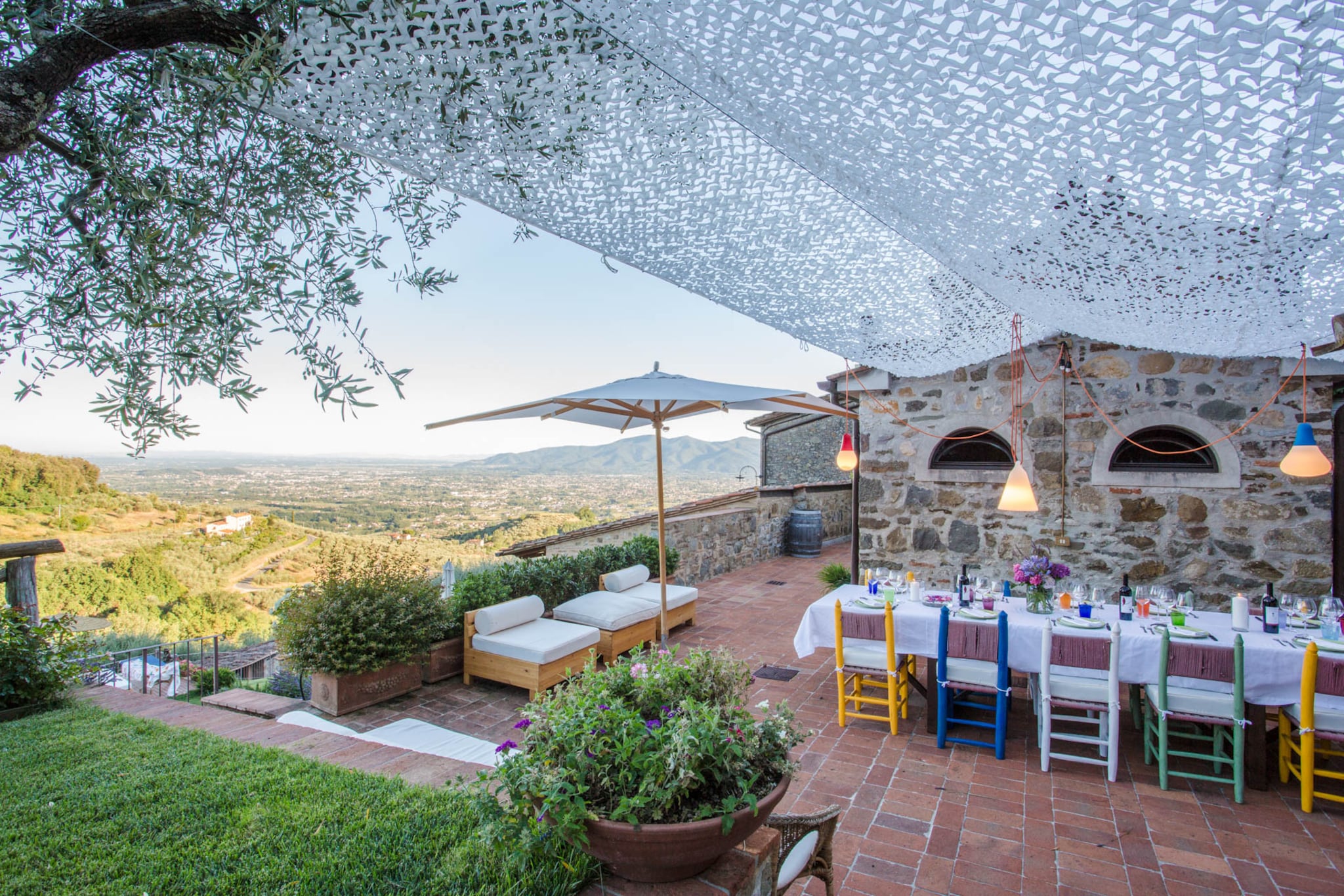 La Macina Farmhouse-Dining room