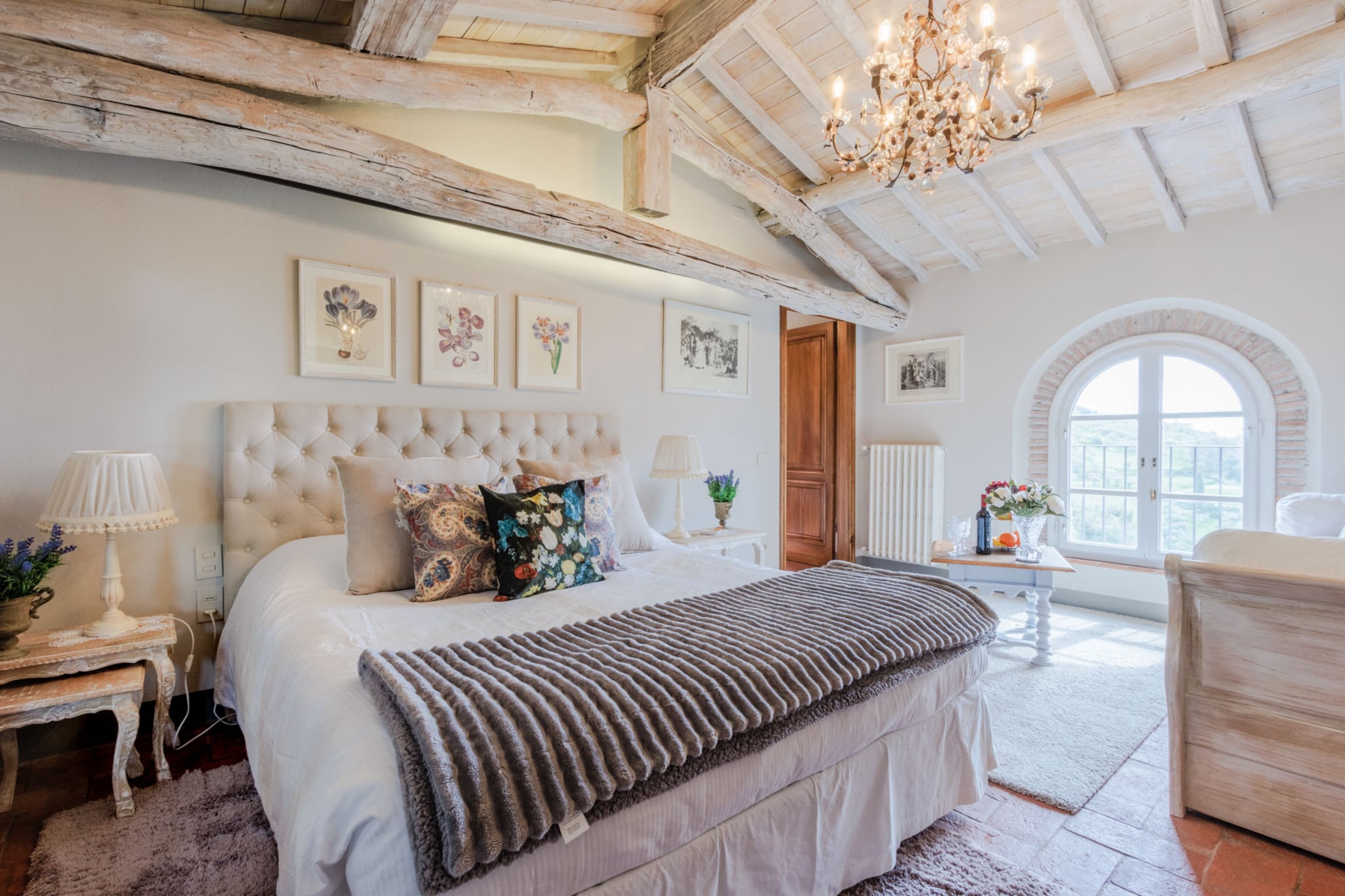 La Macina Farmhouse-Bedroom