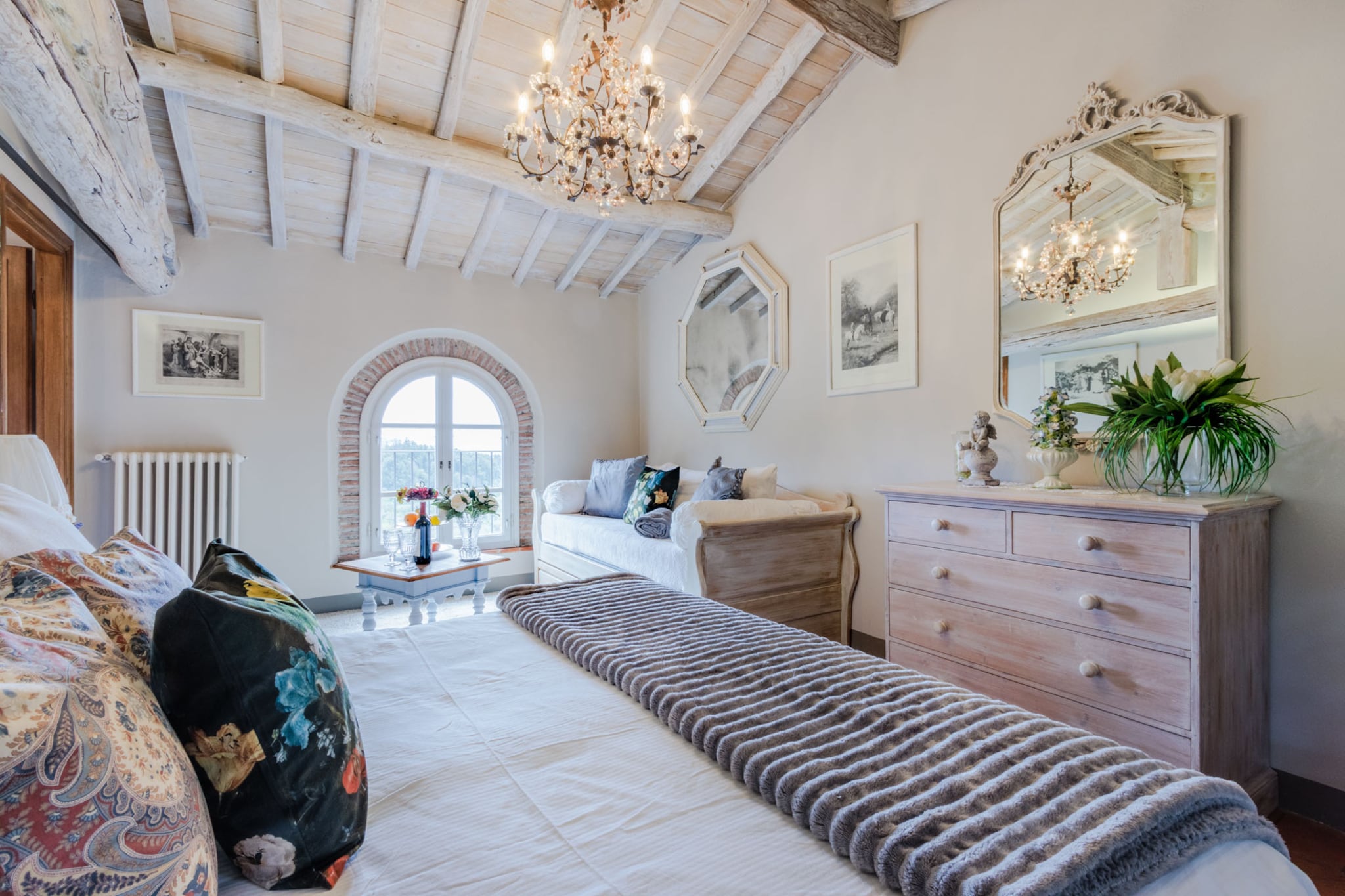 La Macina Farmhouse-Bedroom