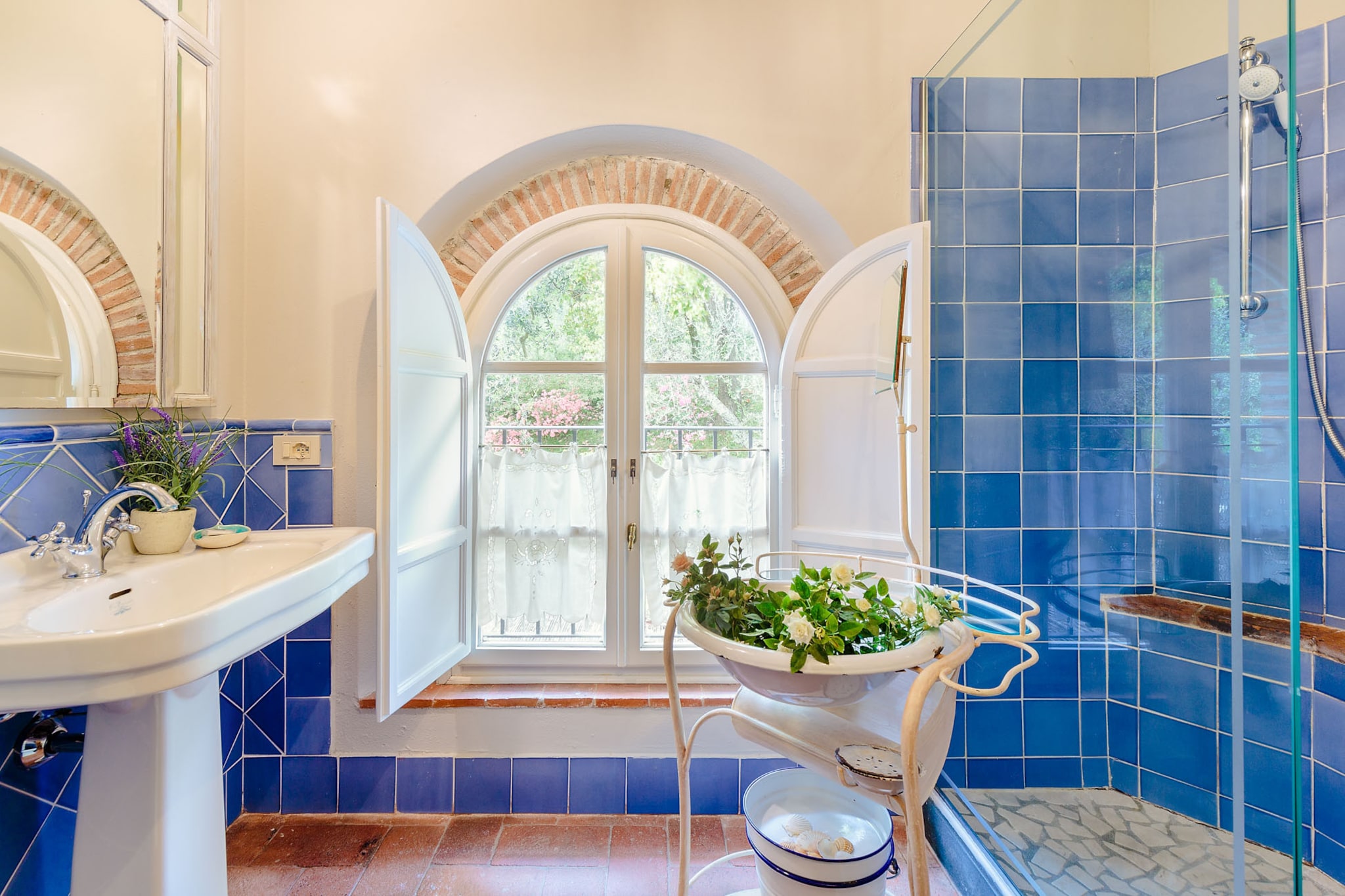 La Macina Farmhouse-Bathroom