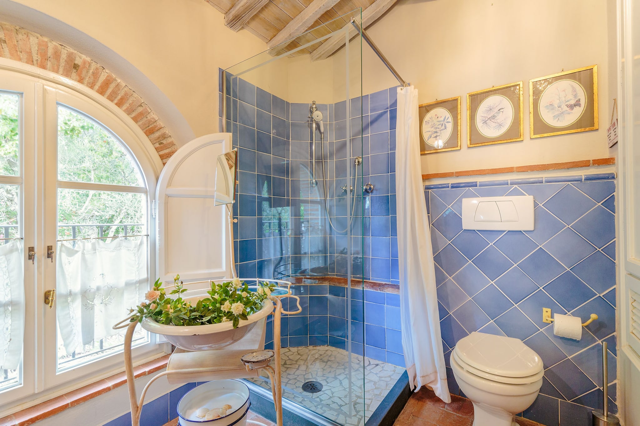 La Macina Farmhouse-Bathroom