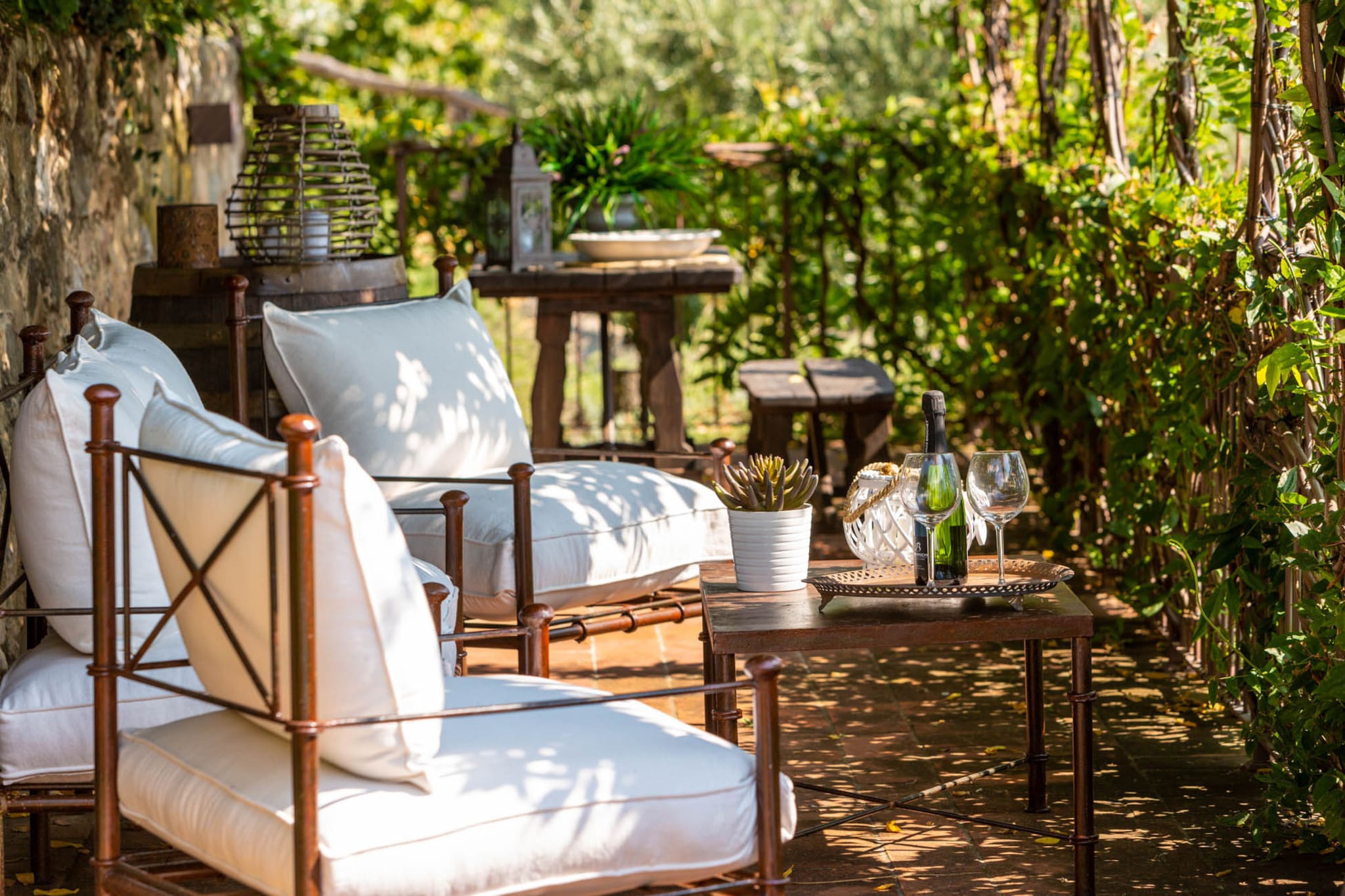 La Macina Farmhouse-Terrace balcony