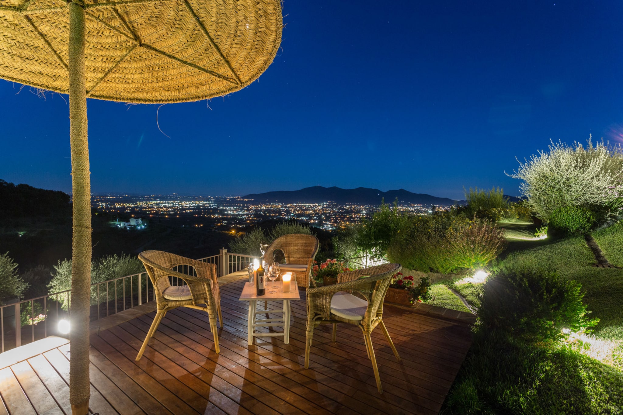 La Macina Farmhouse-Terrace balcony