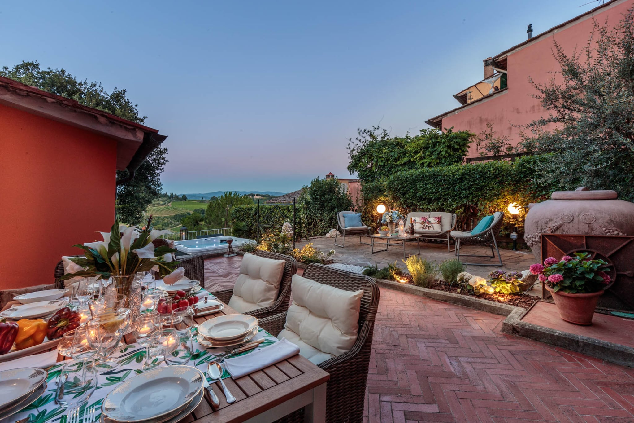 Villa Chianti-Terrace balcony