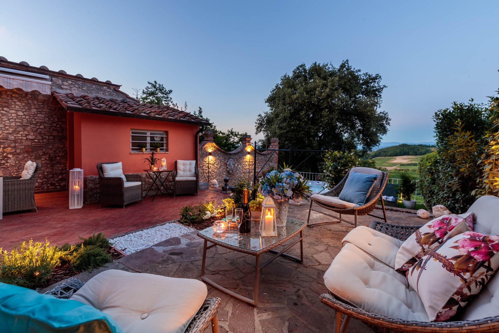Villa Chianti-Terrace balcony