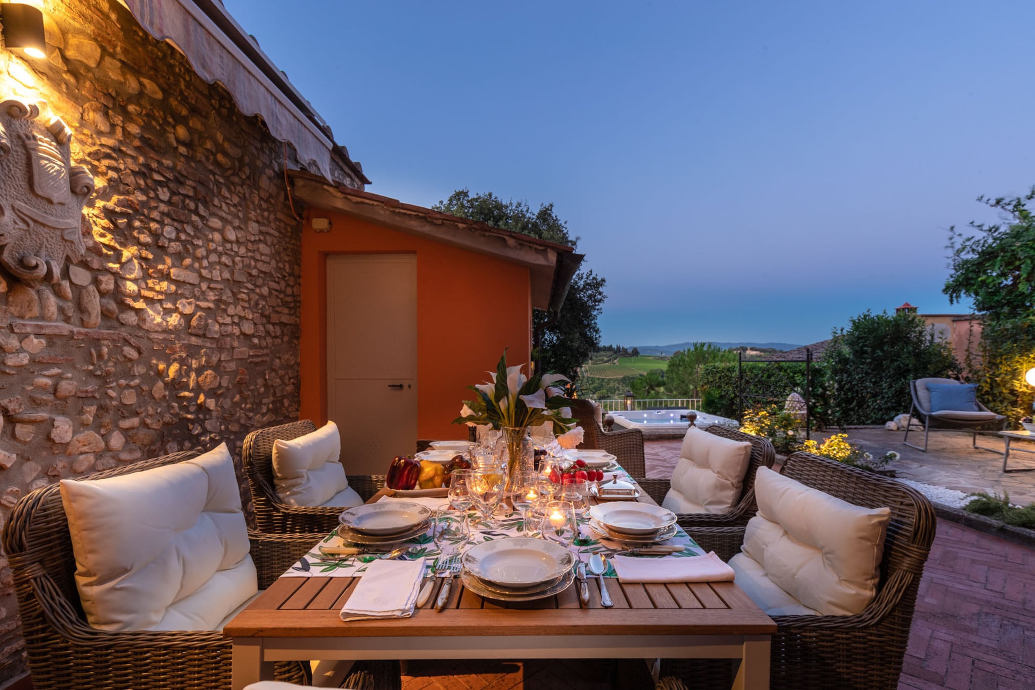 Villa Chianti-Terrace balcony
