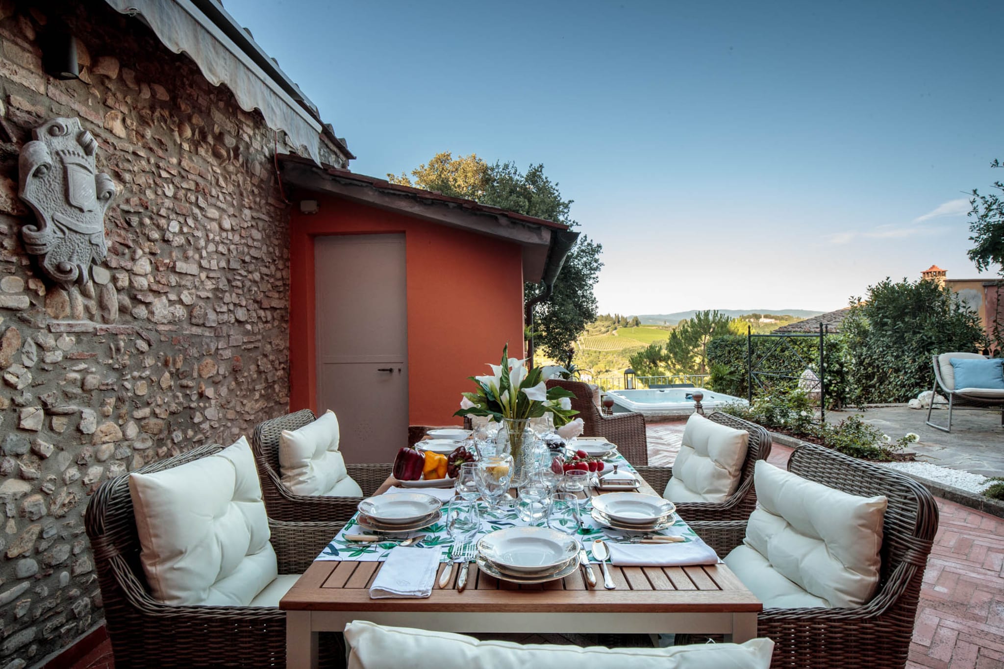 Villa Chianti-Terrace balcony