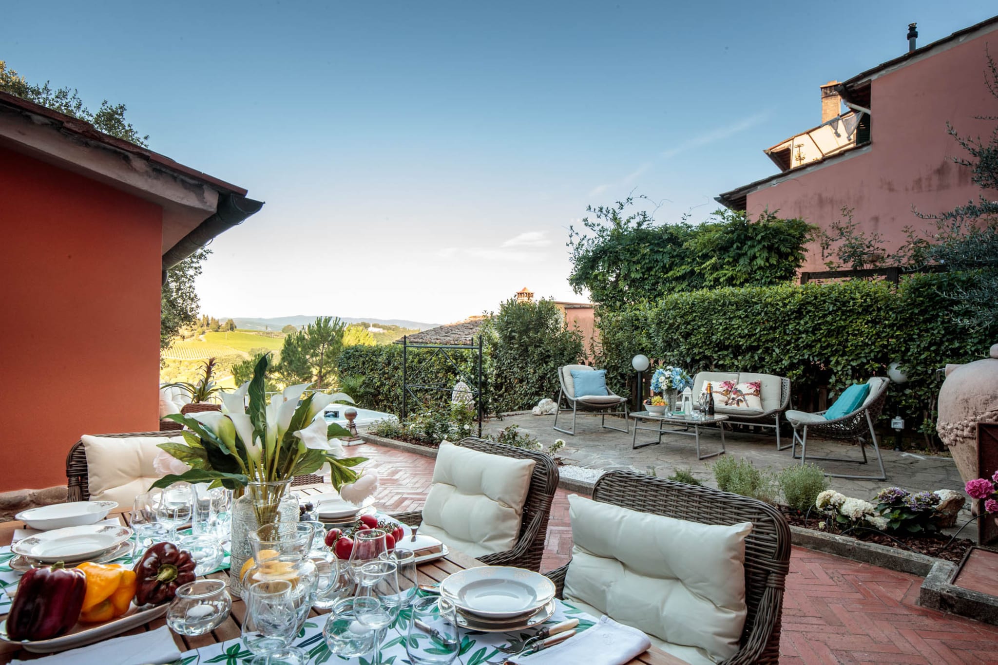 Villa Chianti-Terrace balcony