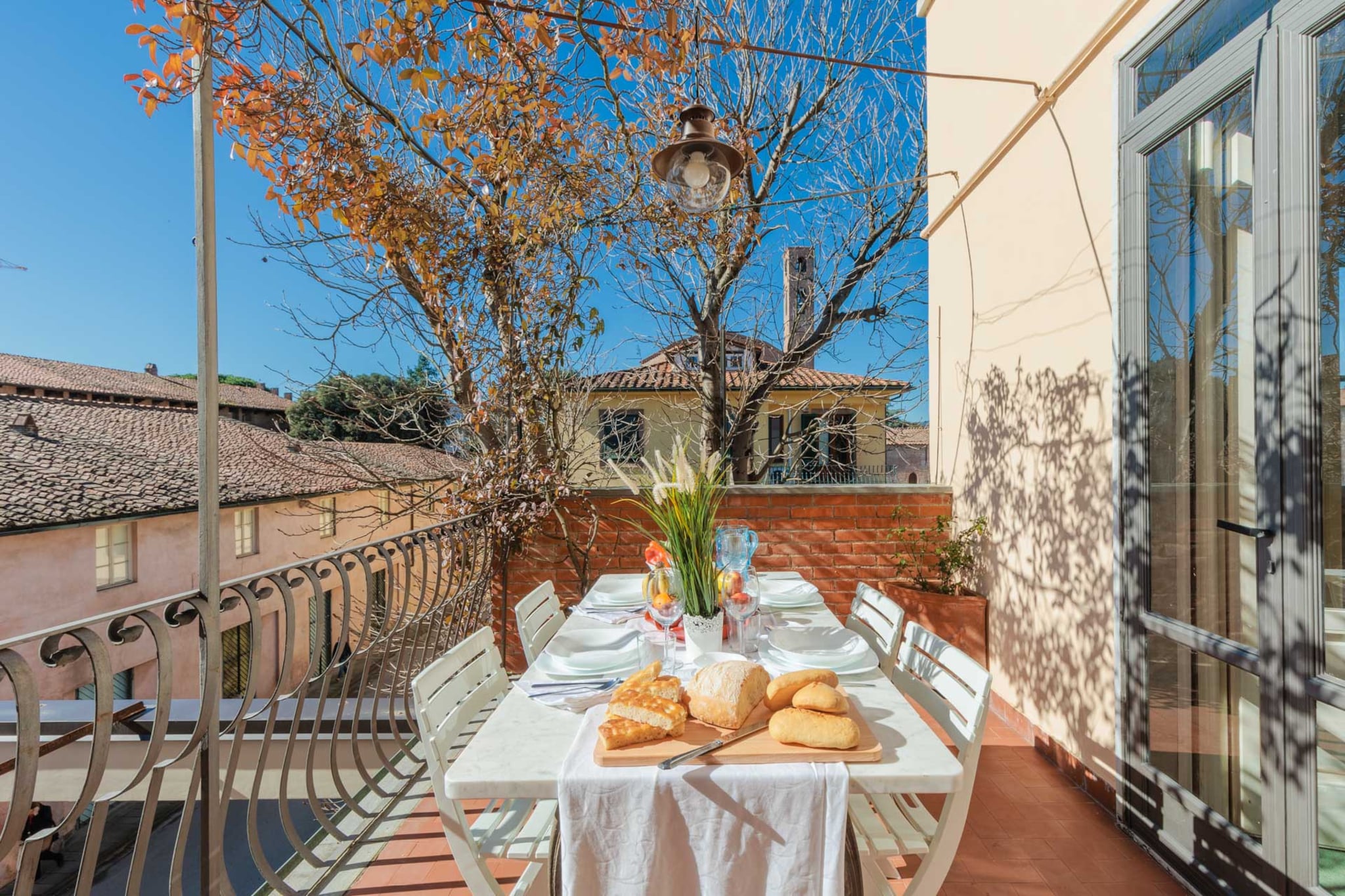 La Casa in Centro-Terrasbalkon