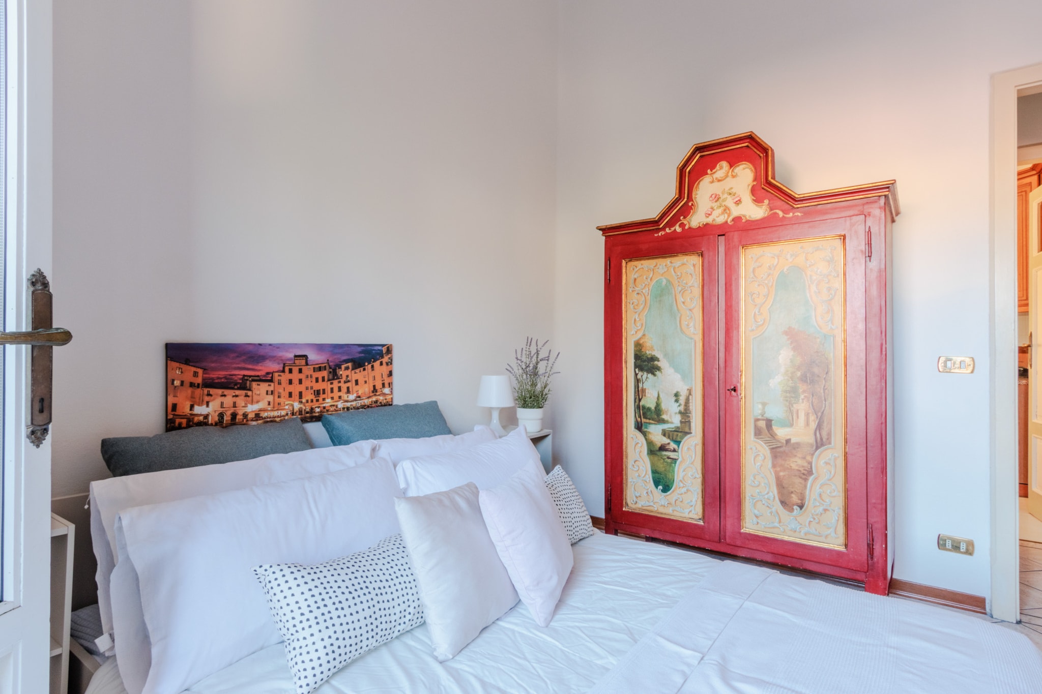 La Casa in Centro-Slaapkamer