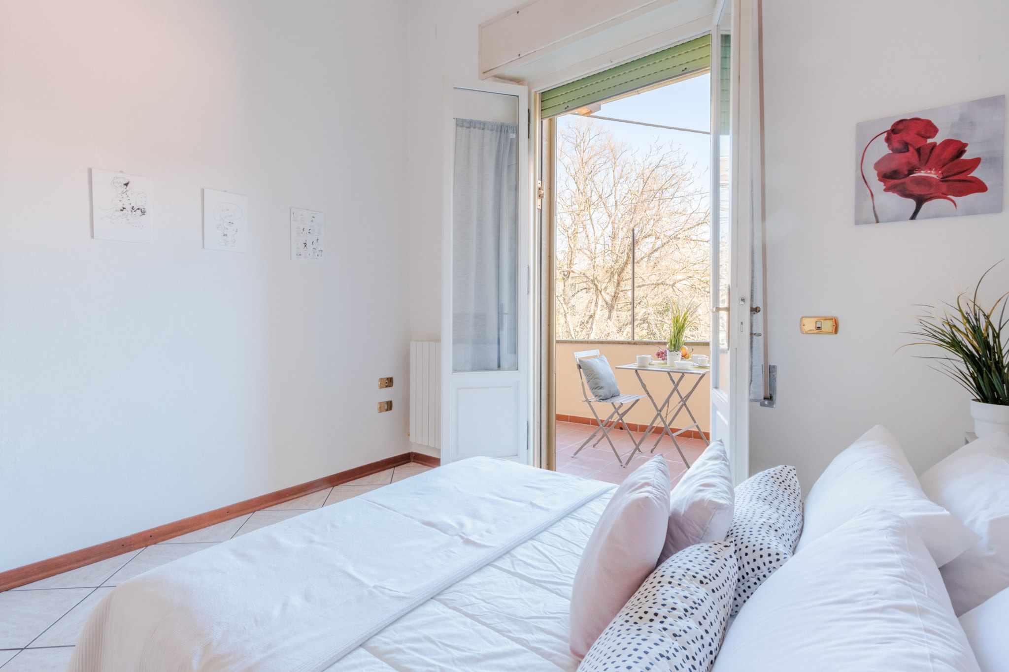 La Casa in Centro-Slaapkamer