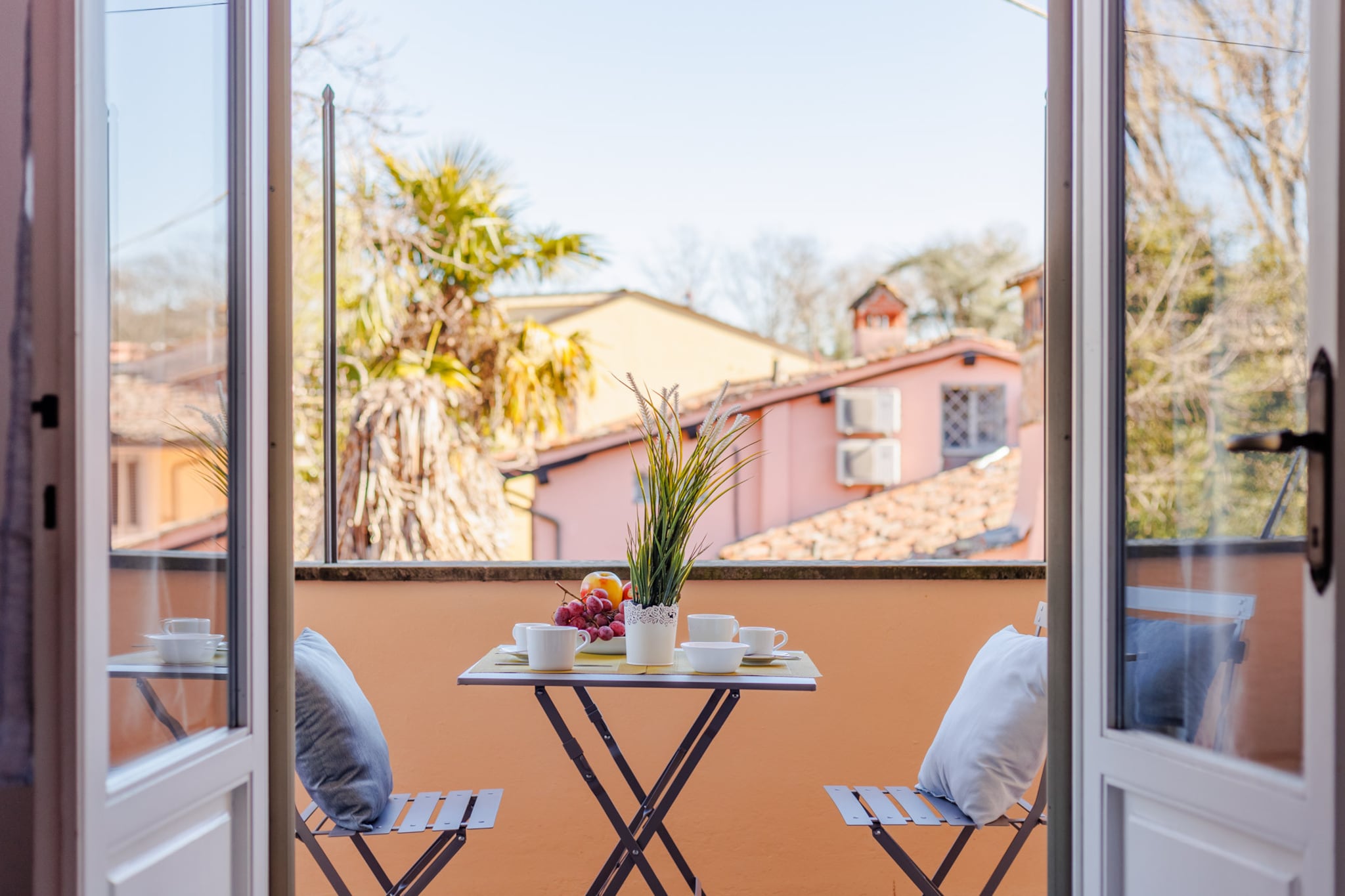 La Casa in Centro-Terrasbalkon