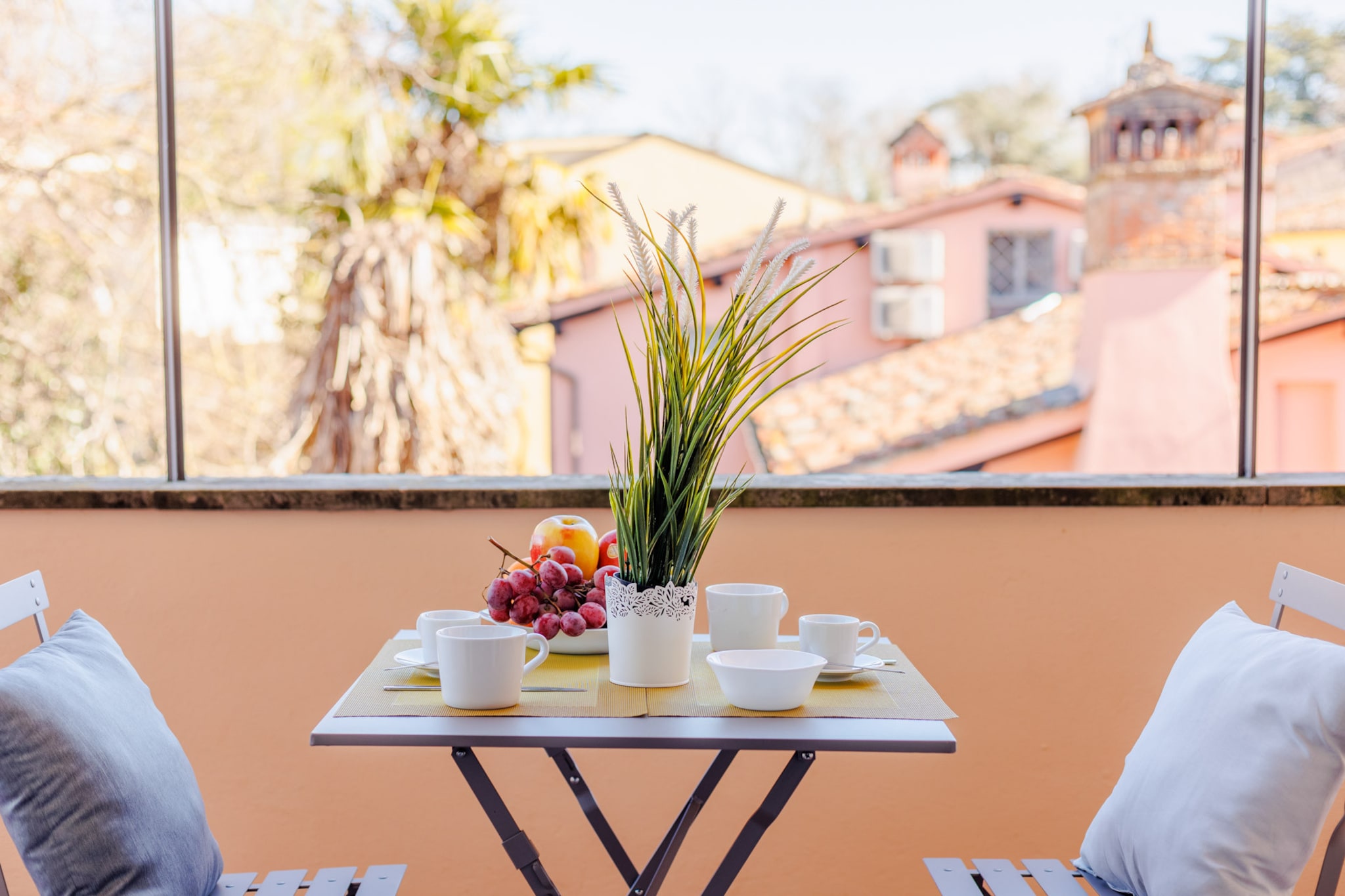 La Casa in Centro-Terrasbalkon