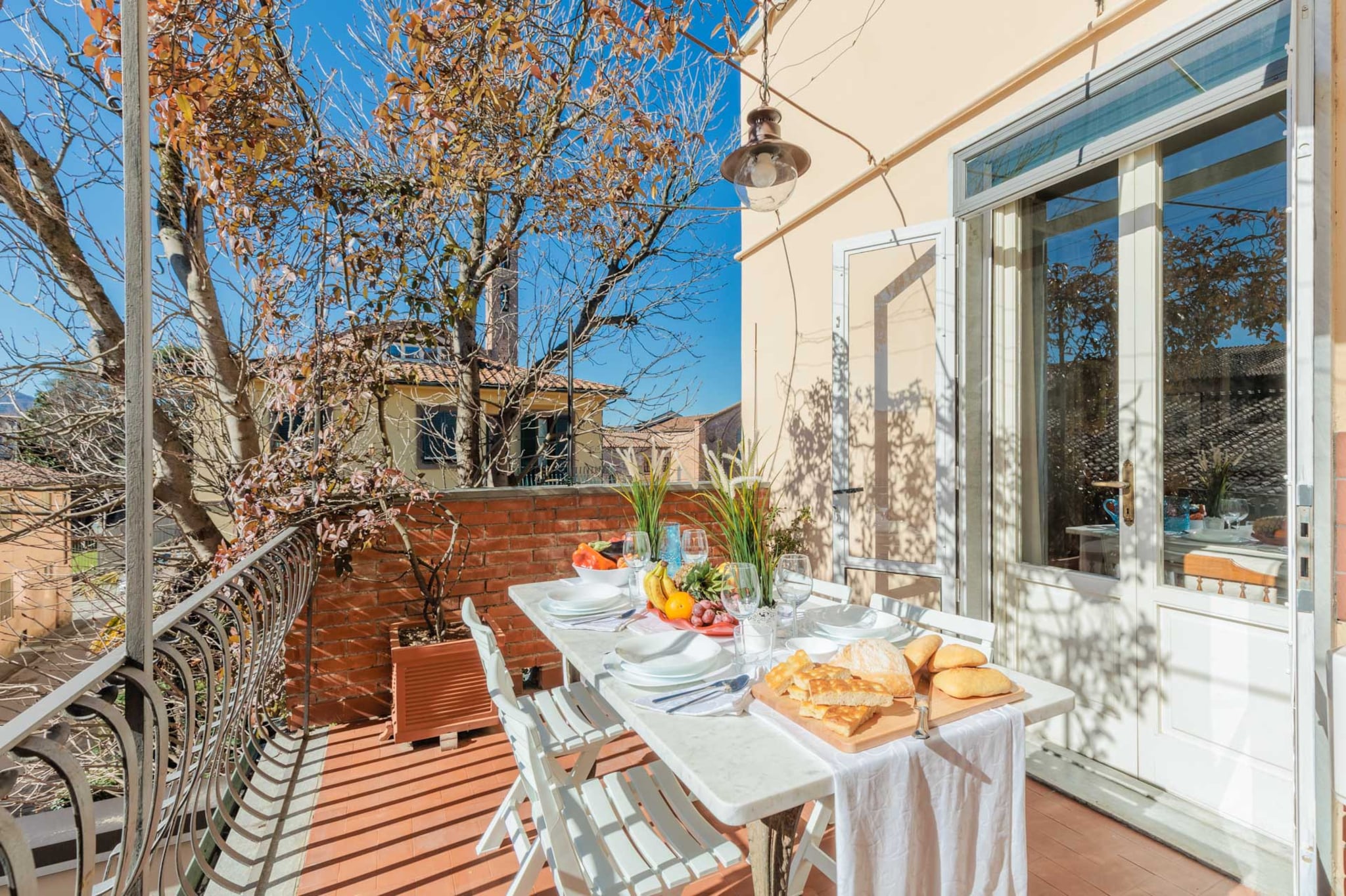 La Casa in Centro-Terrasbalkon