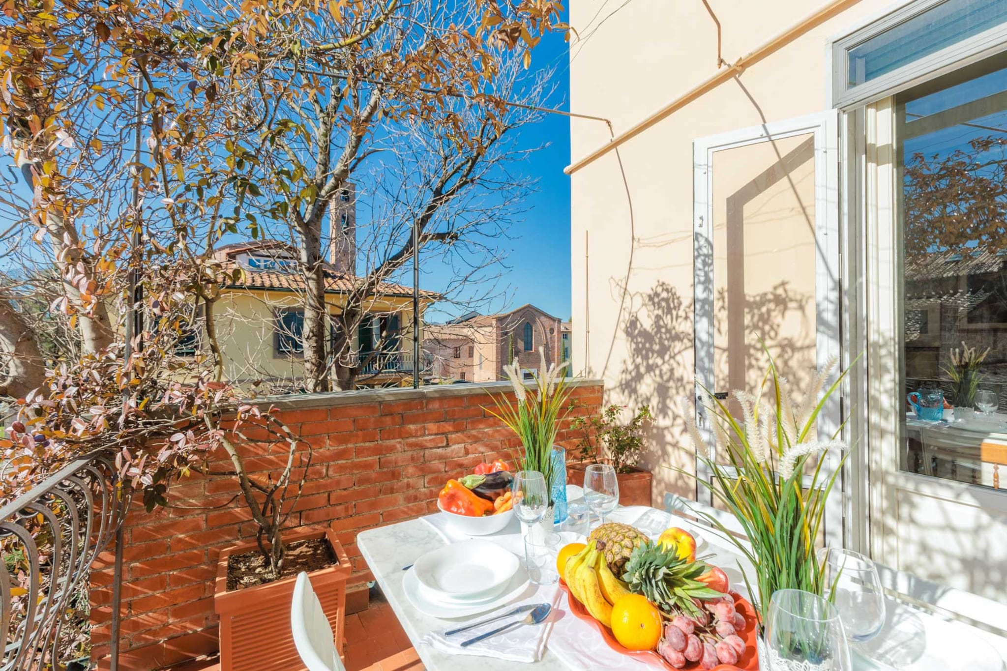La Casa in Centro-Terrasbalkon