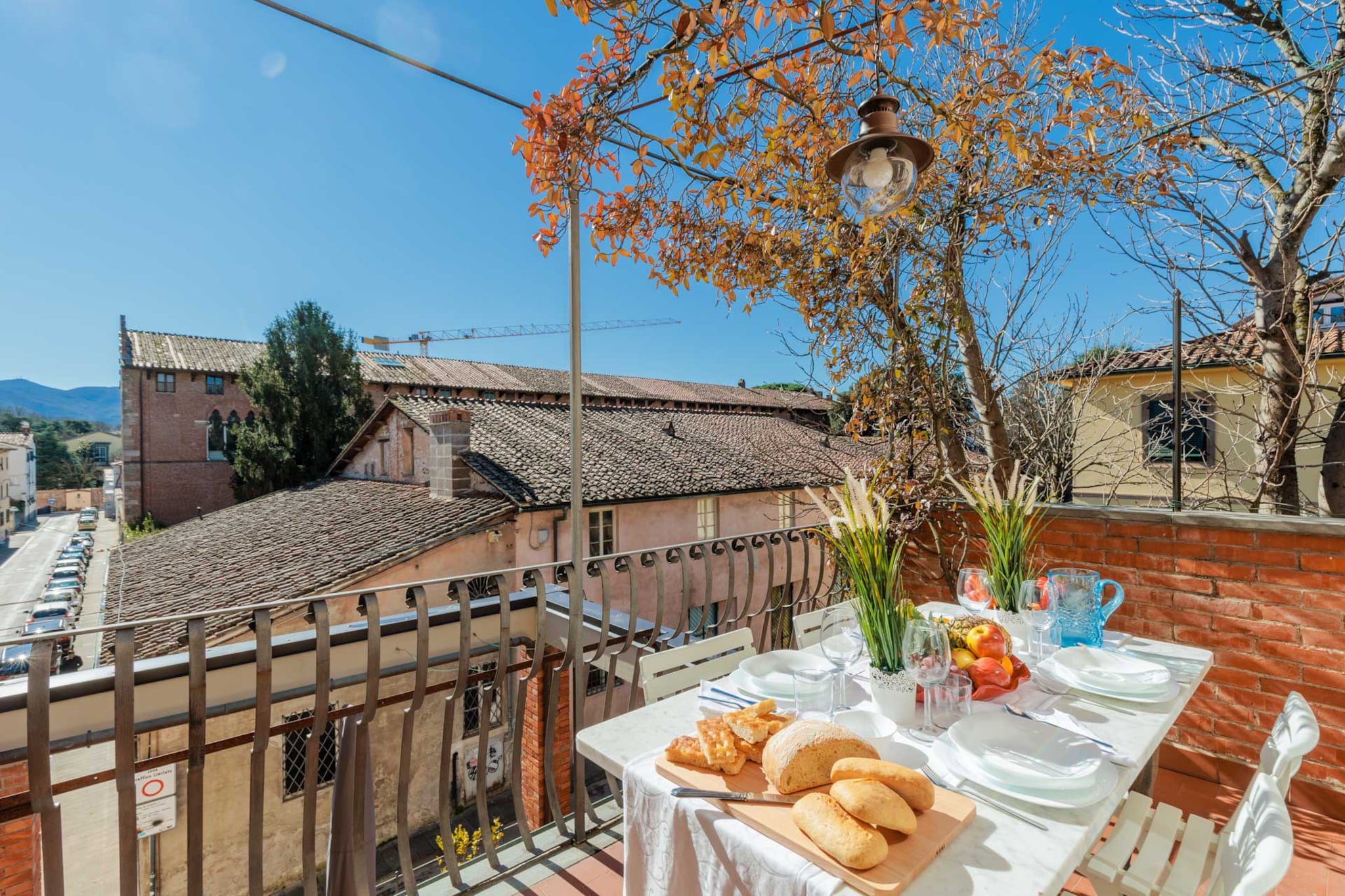 La Casa in Centro-Terrasbalkon