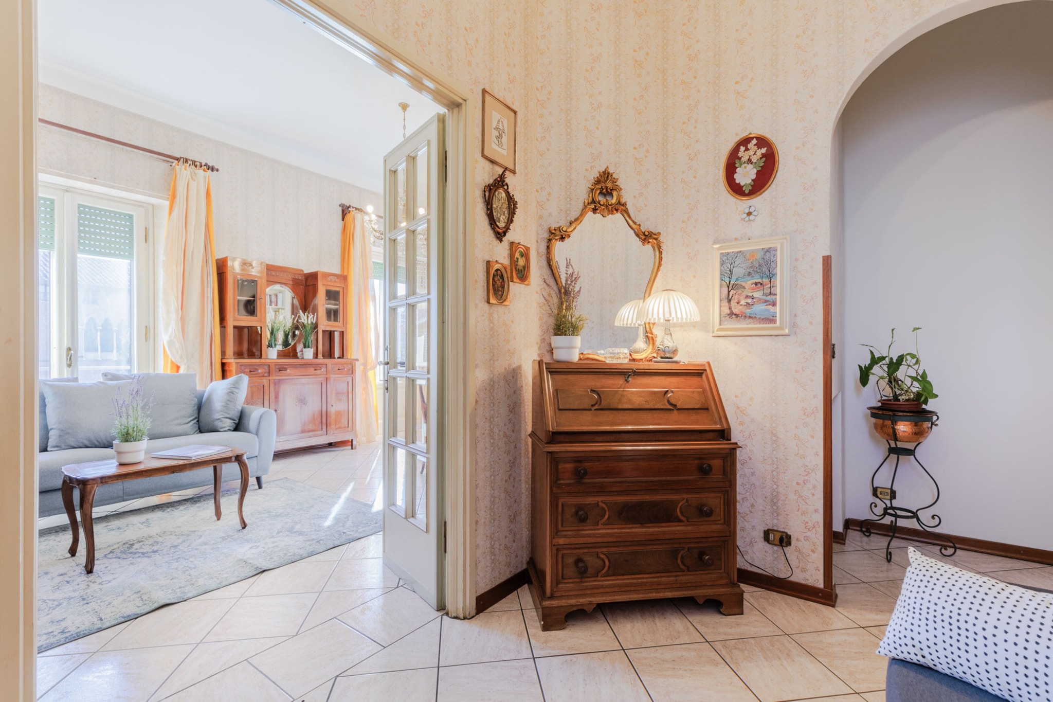La Casa in Centro-Woonkamer