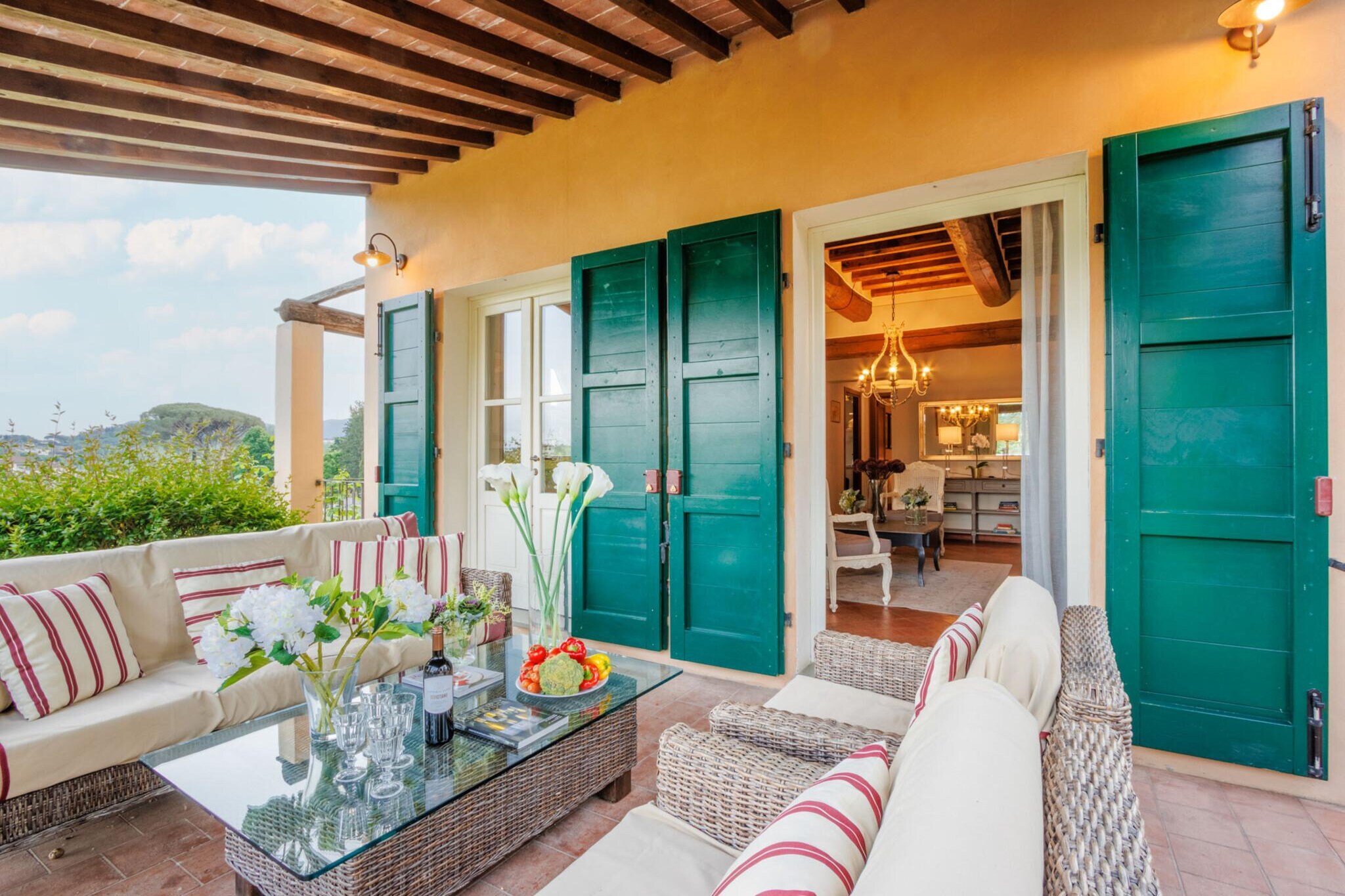 Cicale Farmhouse, 3 bedrooms Farmhouse with Pool - Terrasbalkon