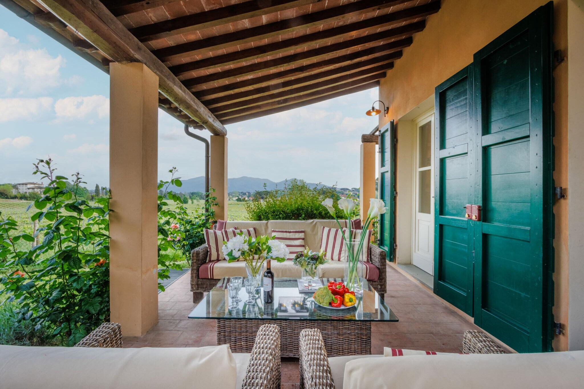 Cicale Farmhouse, 3 bedrooms Farmhouse with Pool - Terrasbalkon