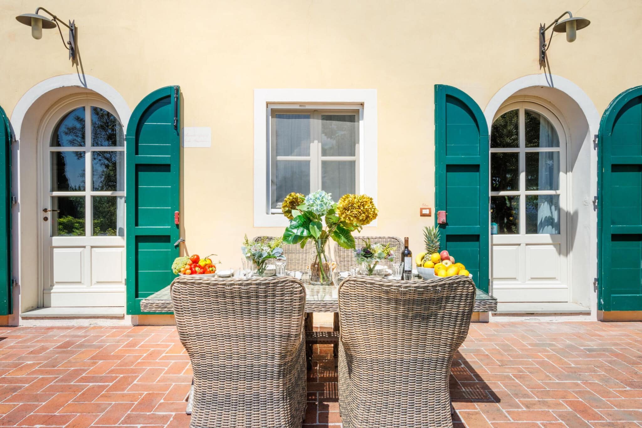 Elisa Farmhouse Apartment in Wine Resort - Terrasbalkon