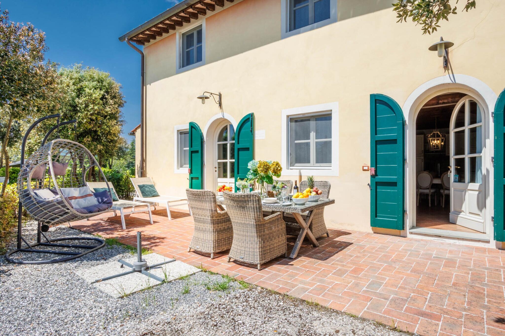 Elisa Farmhouse Apartment in Wine Resort - Terrasbalkon