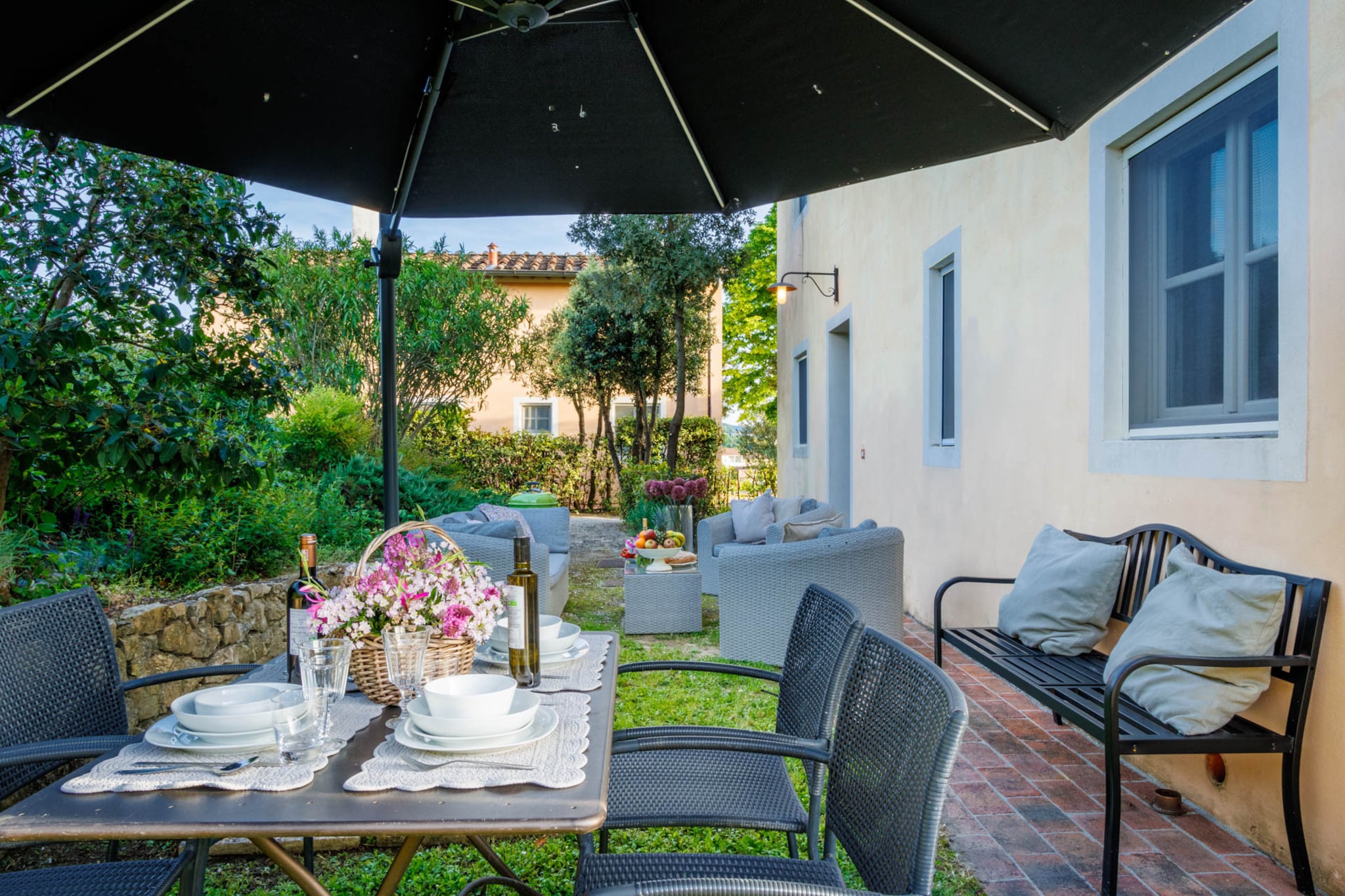 Maria Farmhouse Apartment in Wine Resort in Lucca-Nicht getaggt