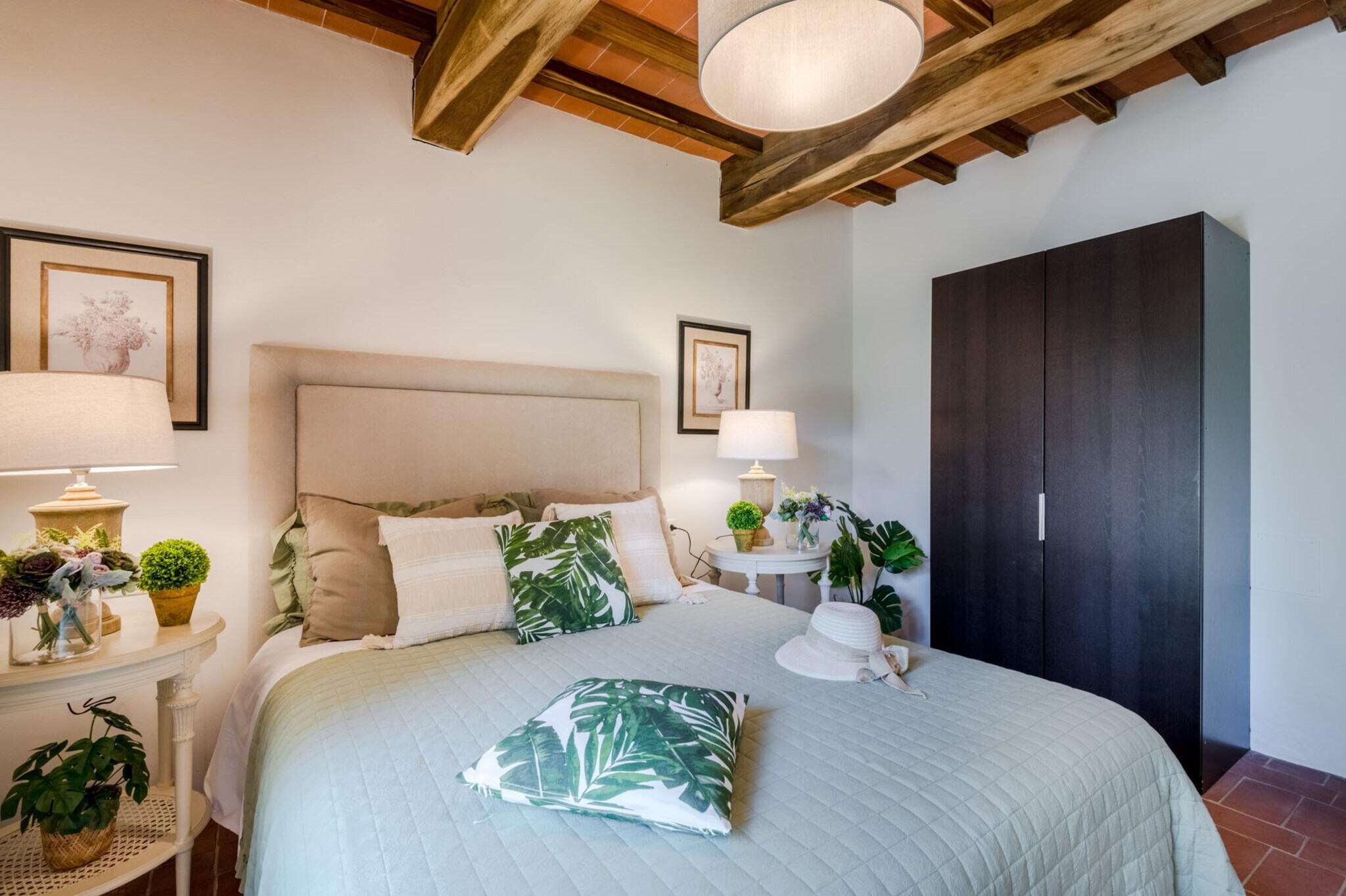 Casa Pinocchio at Borghetto Farmhouse - Slaapkamer