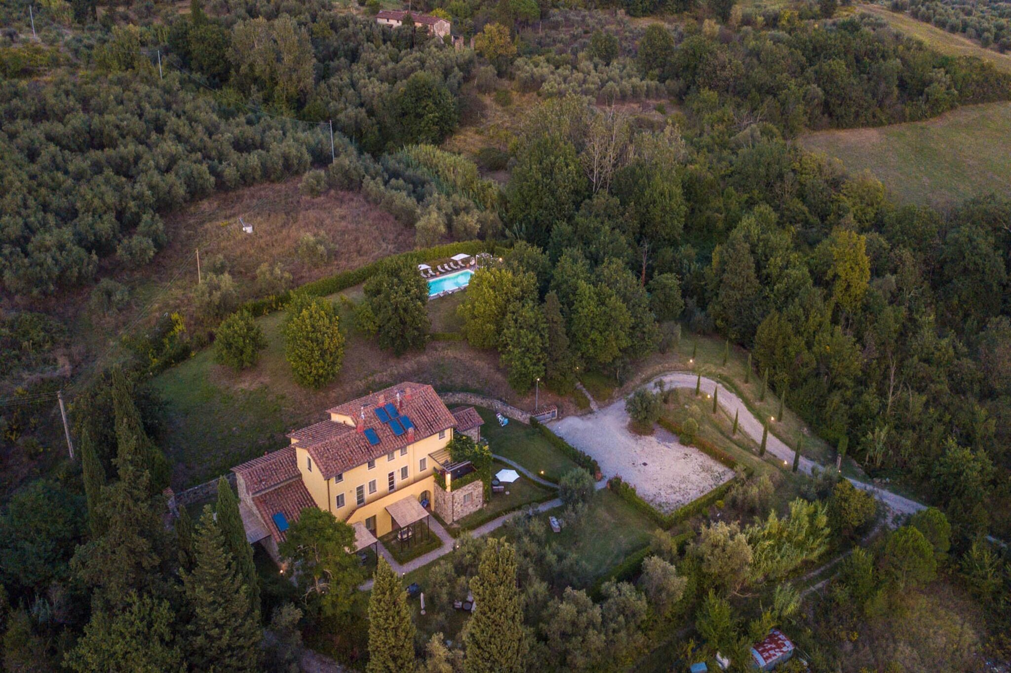 Casa Lucchese at Borghetto Farmhouse - Uitzicht zomer